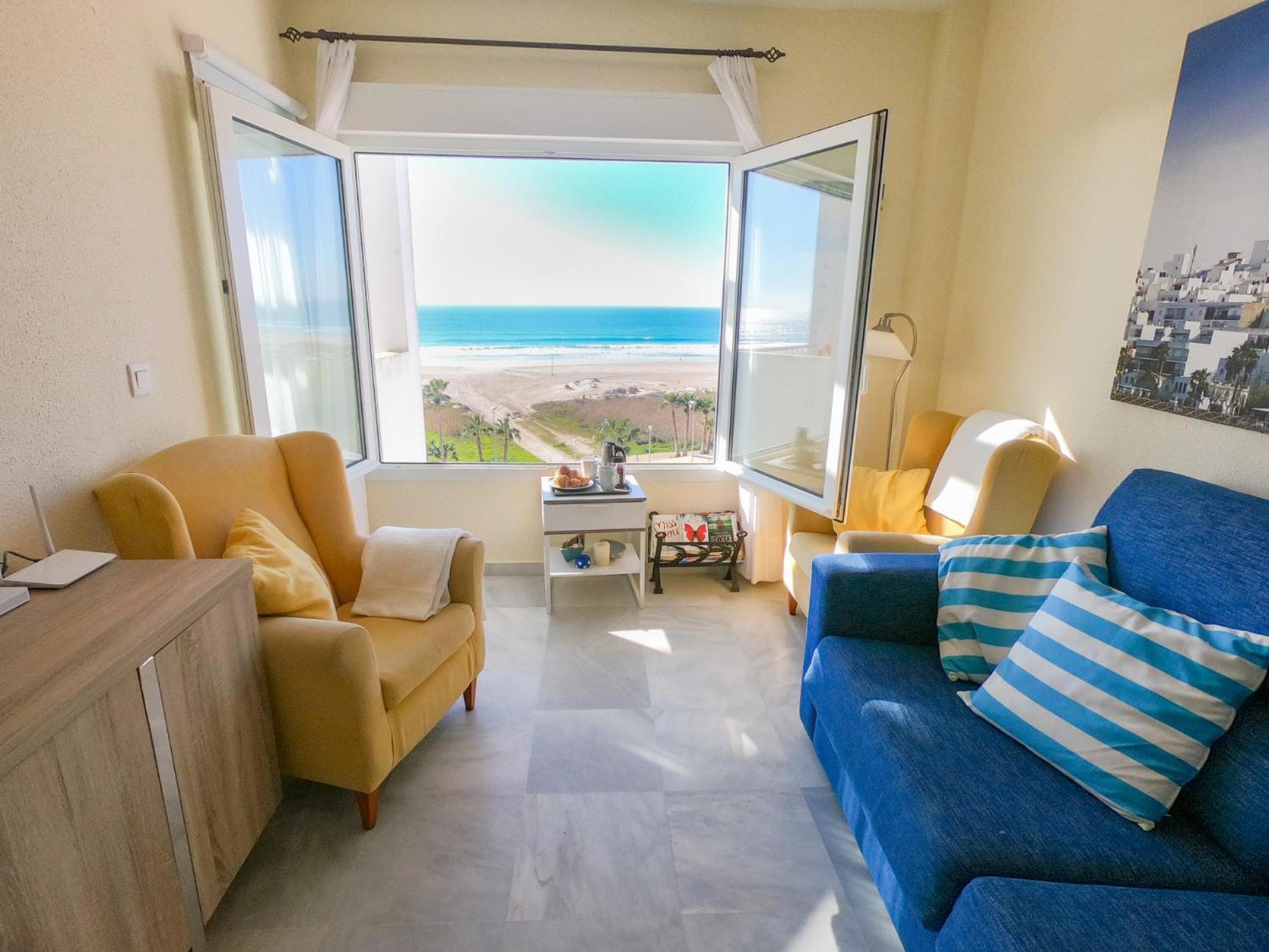 Barbara F Beach-apartment with terrace and 180º sea view view 2