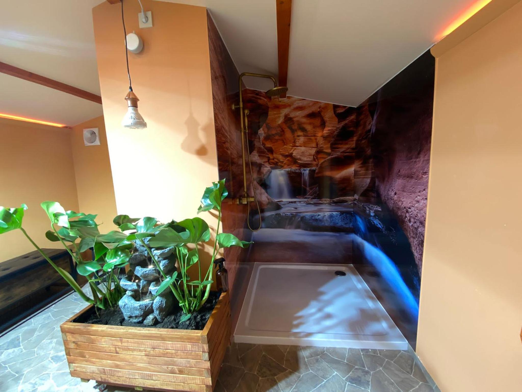 Ferienwohnung Gulfhaus, mit Sauna und großem Garten