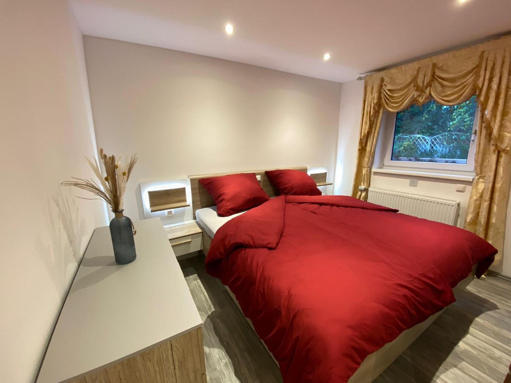Ferienwohnung Gulfhaus, mit Sauna und großem Garten