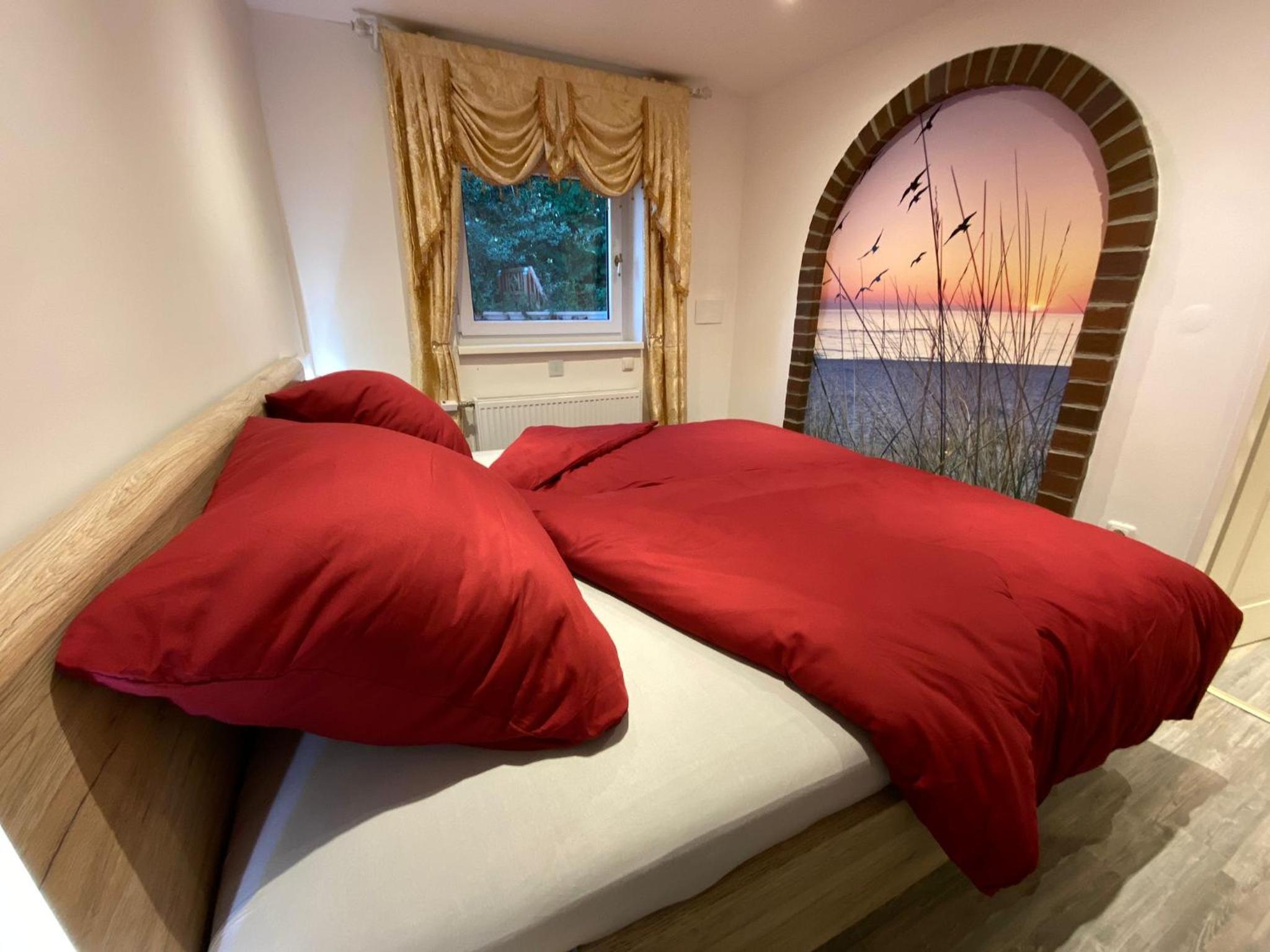 Ferienwohnung Gulfhaus, mit Sauna und großem Garten