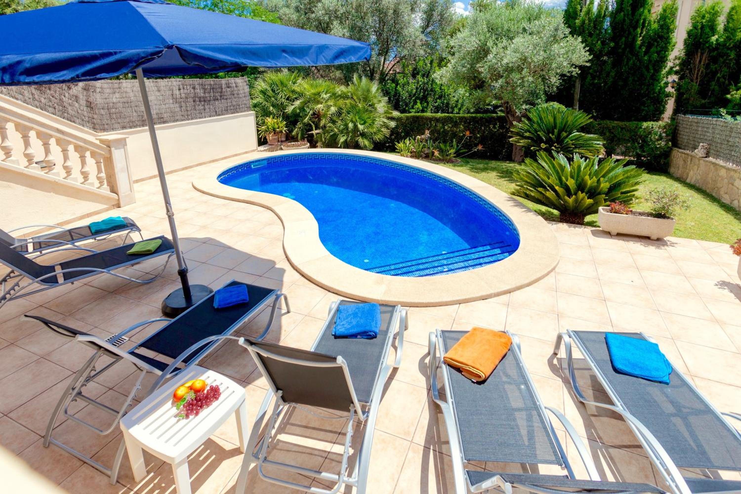 Immaculate Mallorca Villa Las Olas 3 Bedrooms Ideal for Families Couples Alcudia
