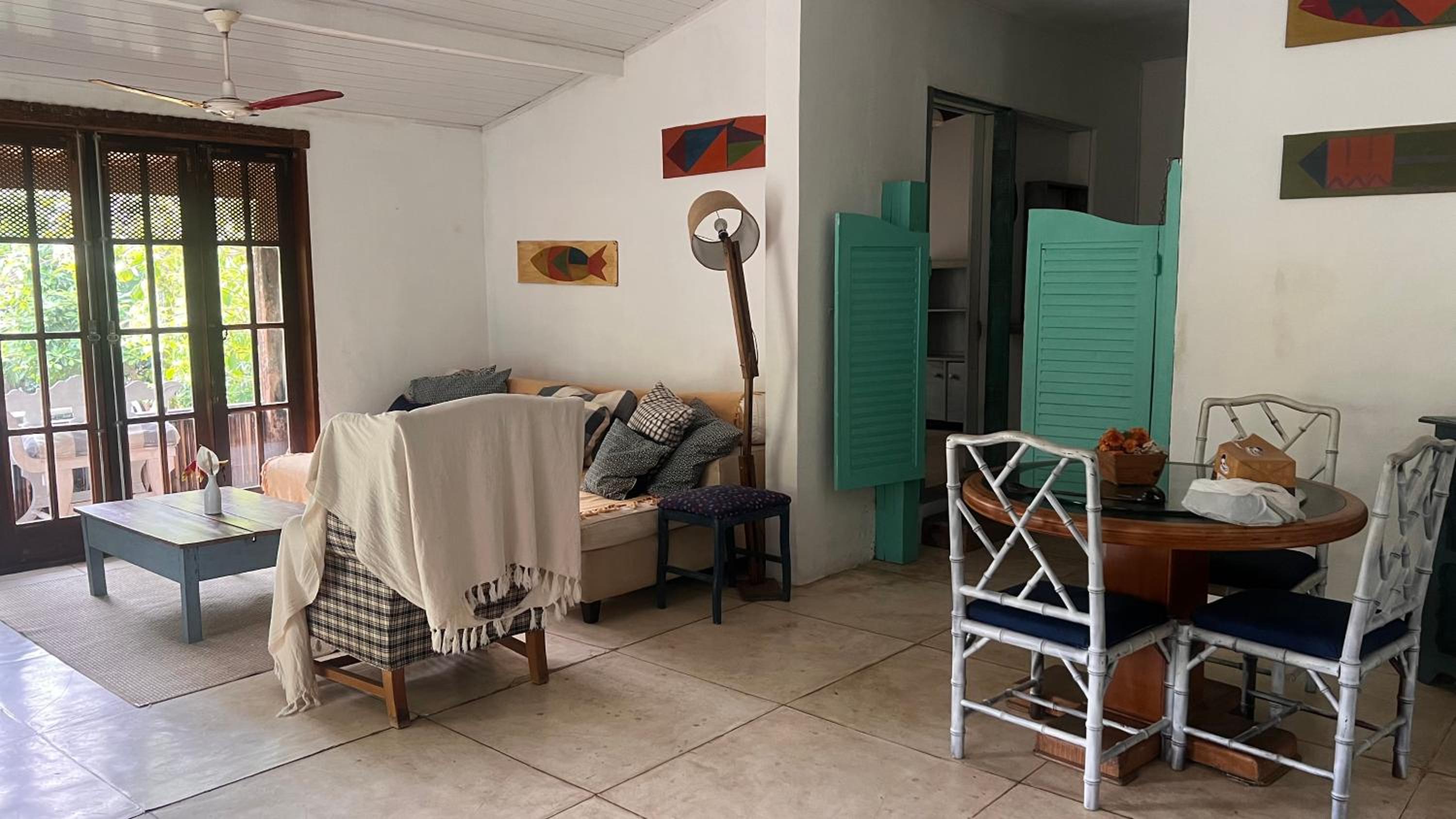 Casa de praia despojada