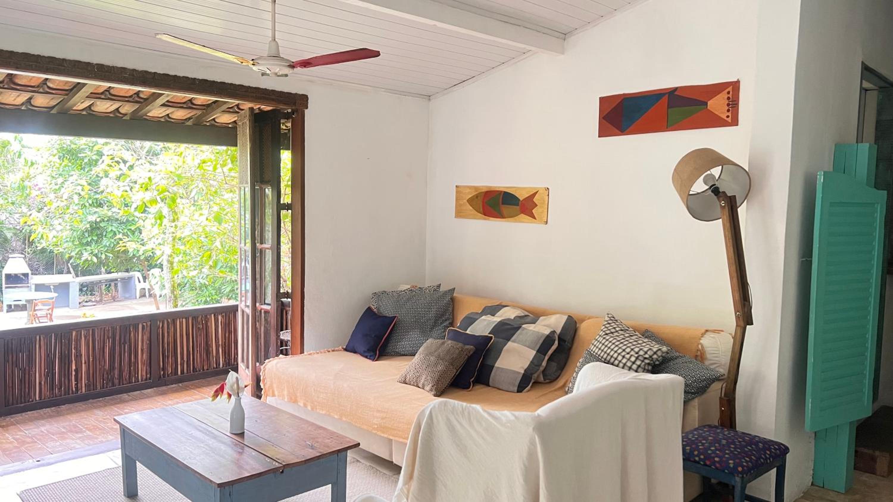 Casa de praia despojada