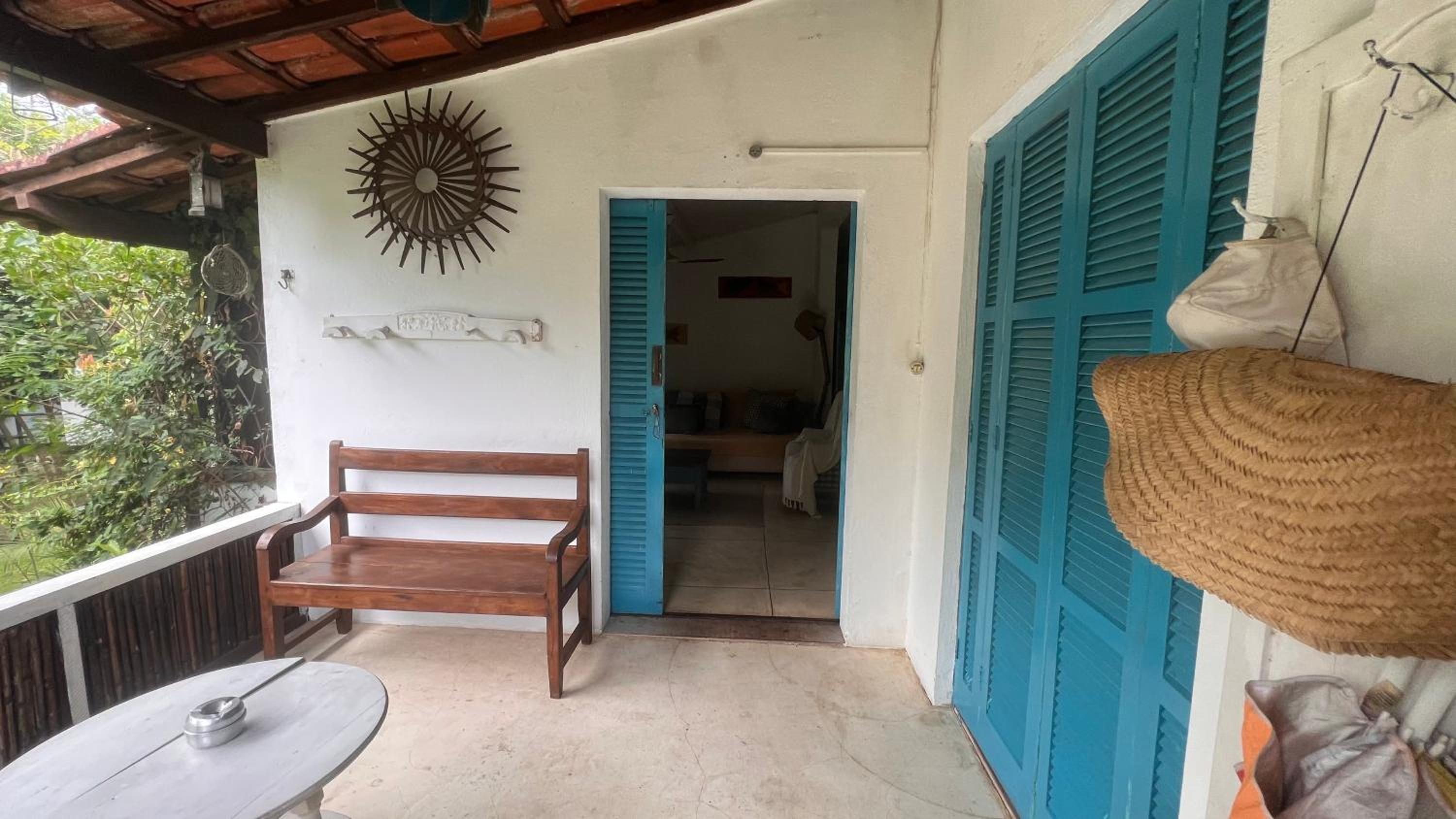 Casa de praia despojada