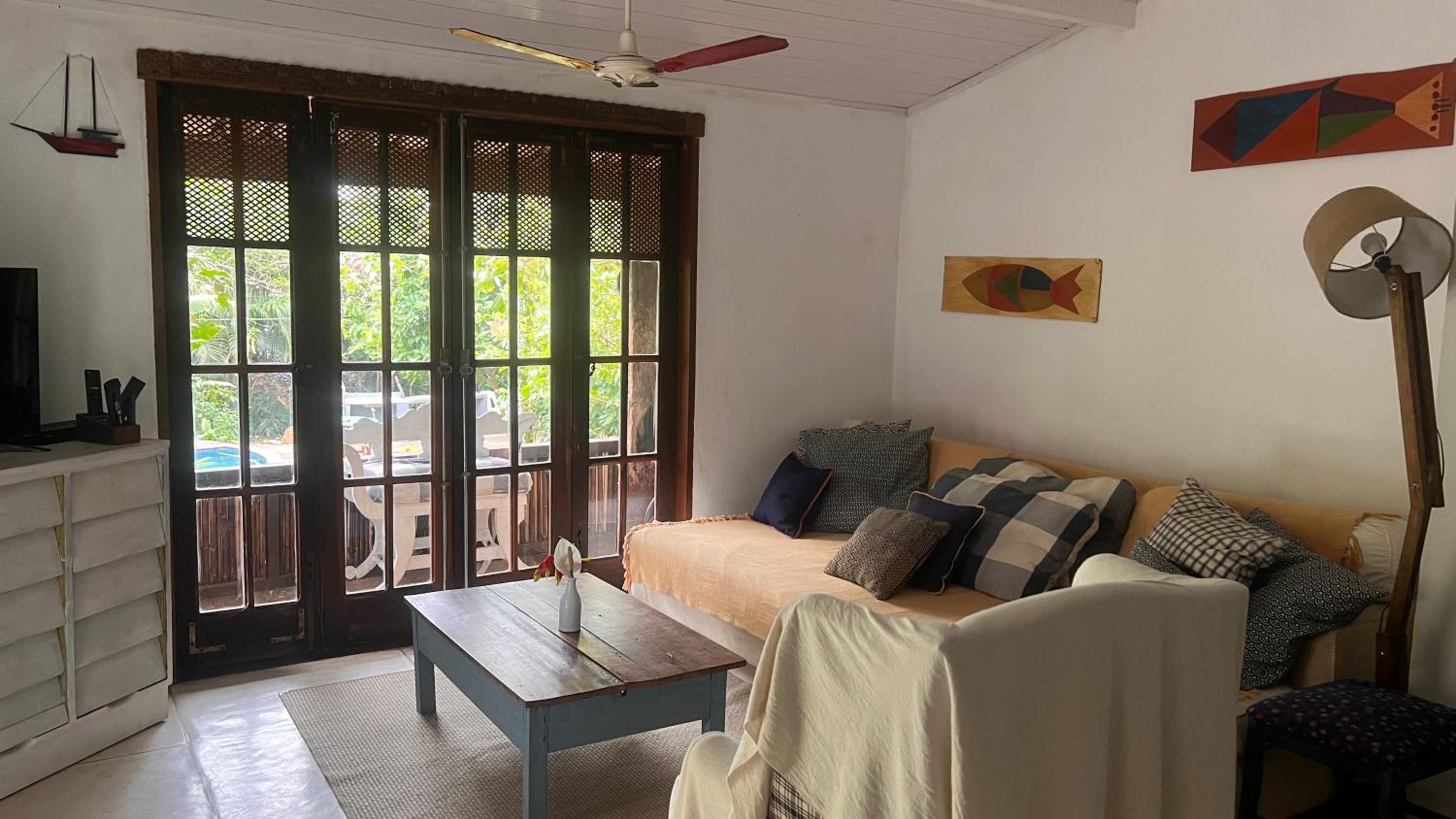 Casa de praia despojada