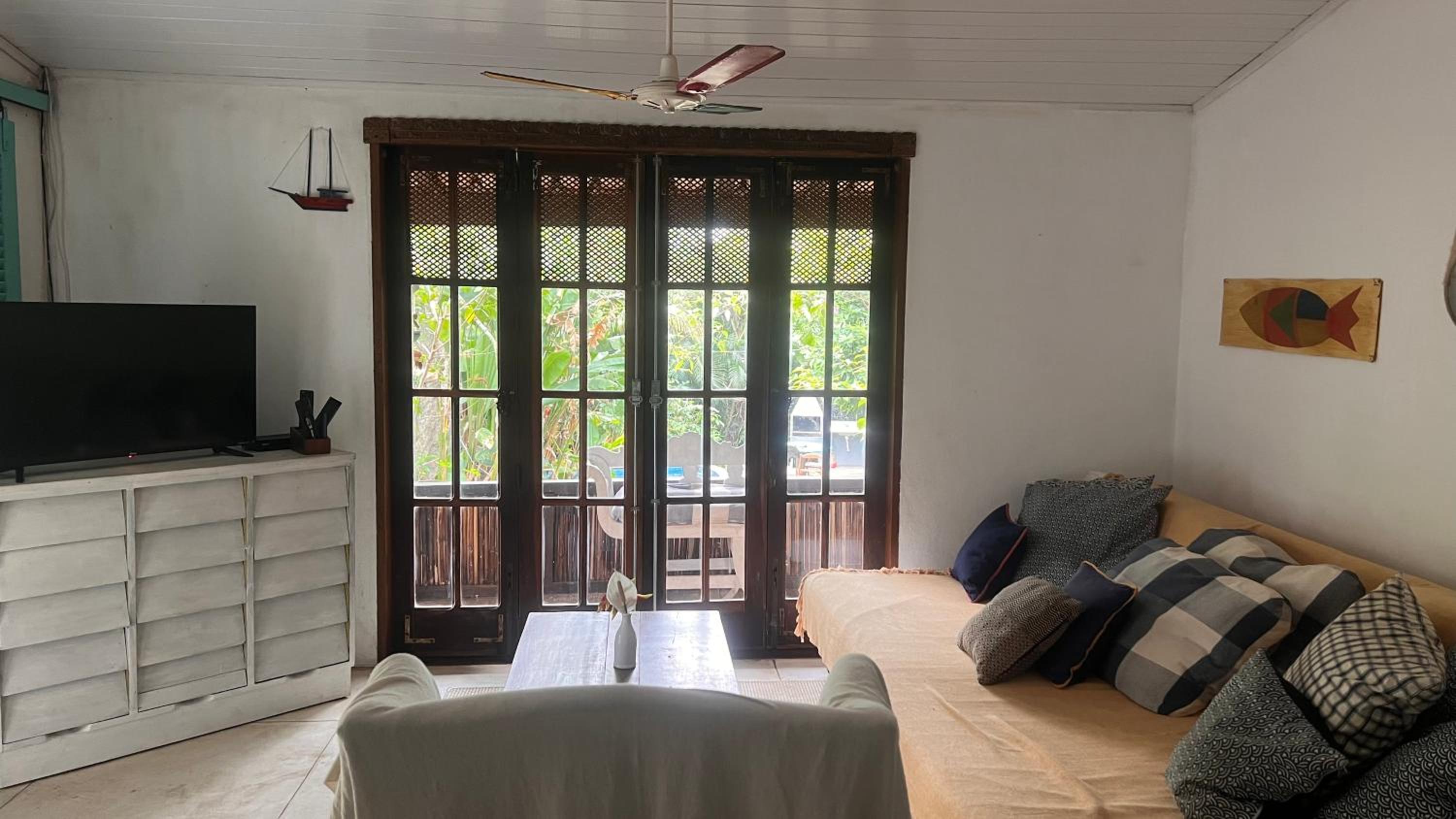 Casa de praia despojada