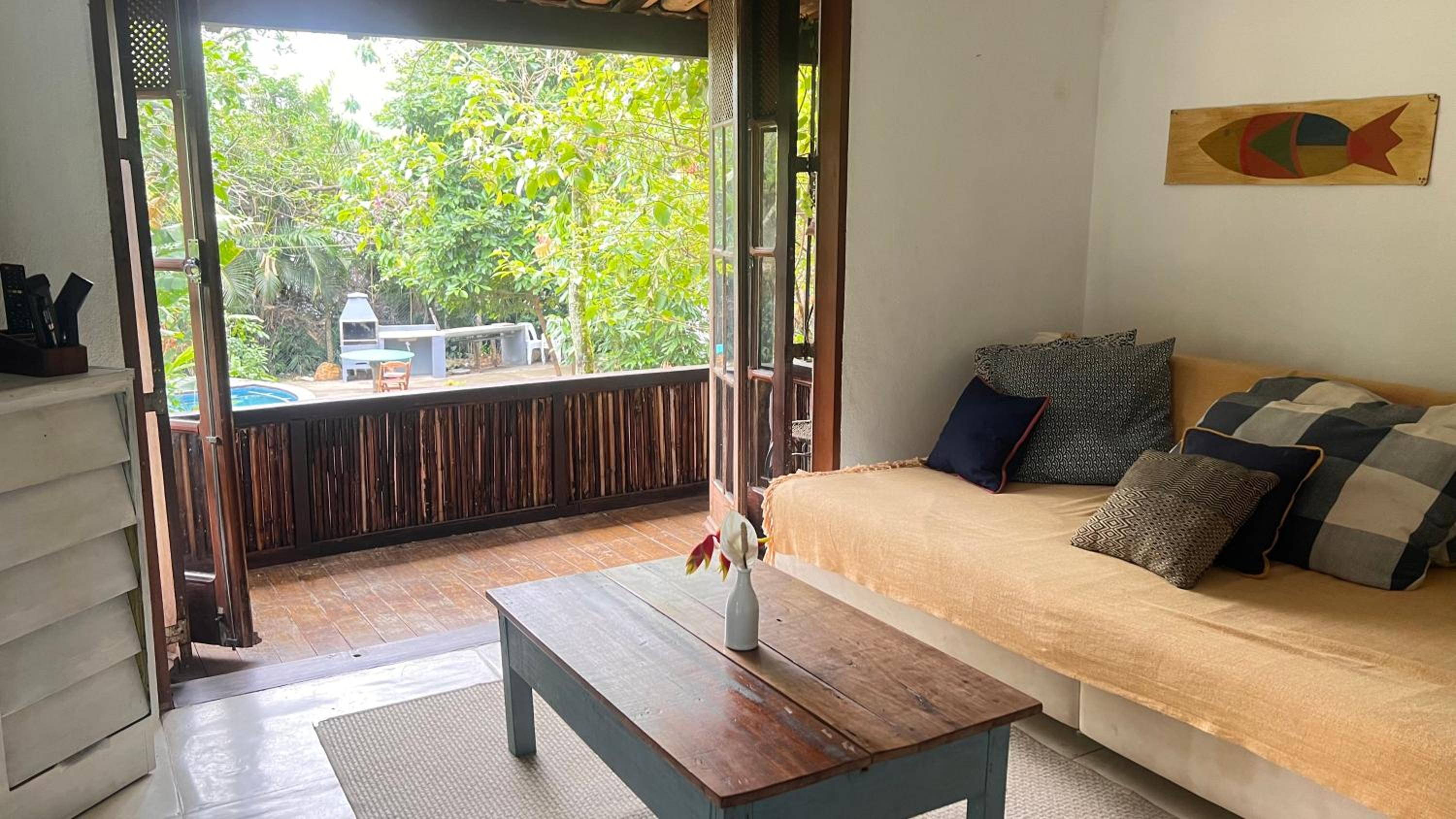Casa de praia despojada