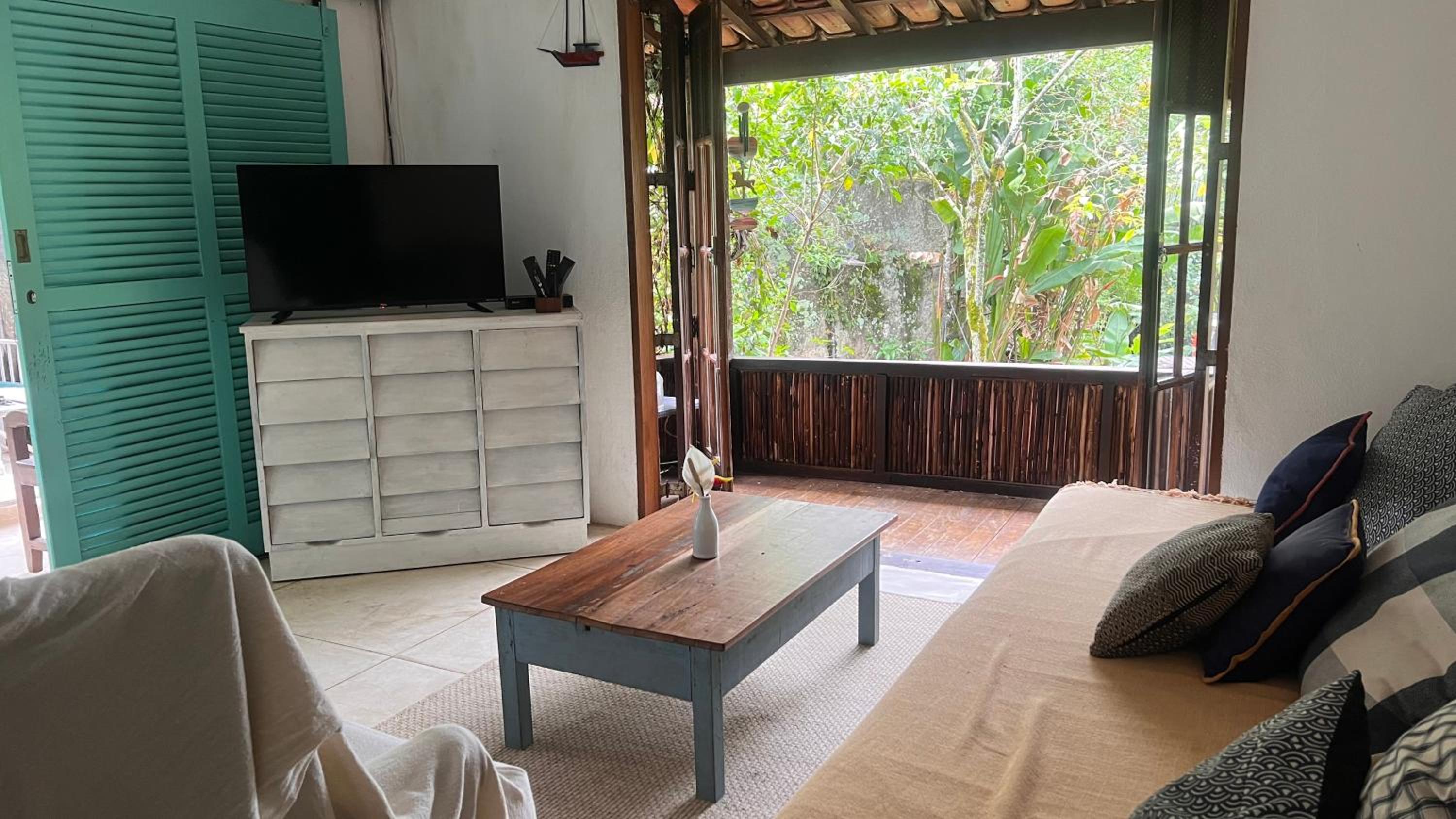Casa de praia despojada