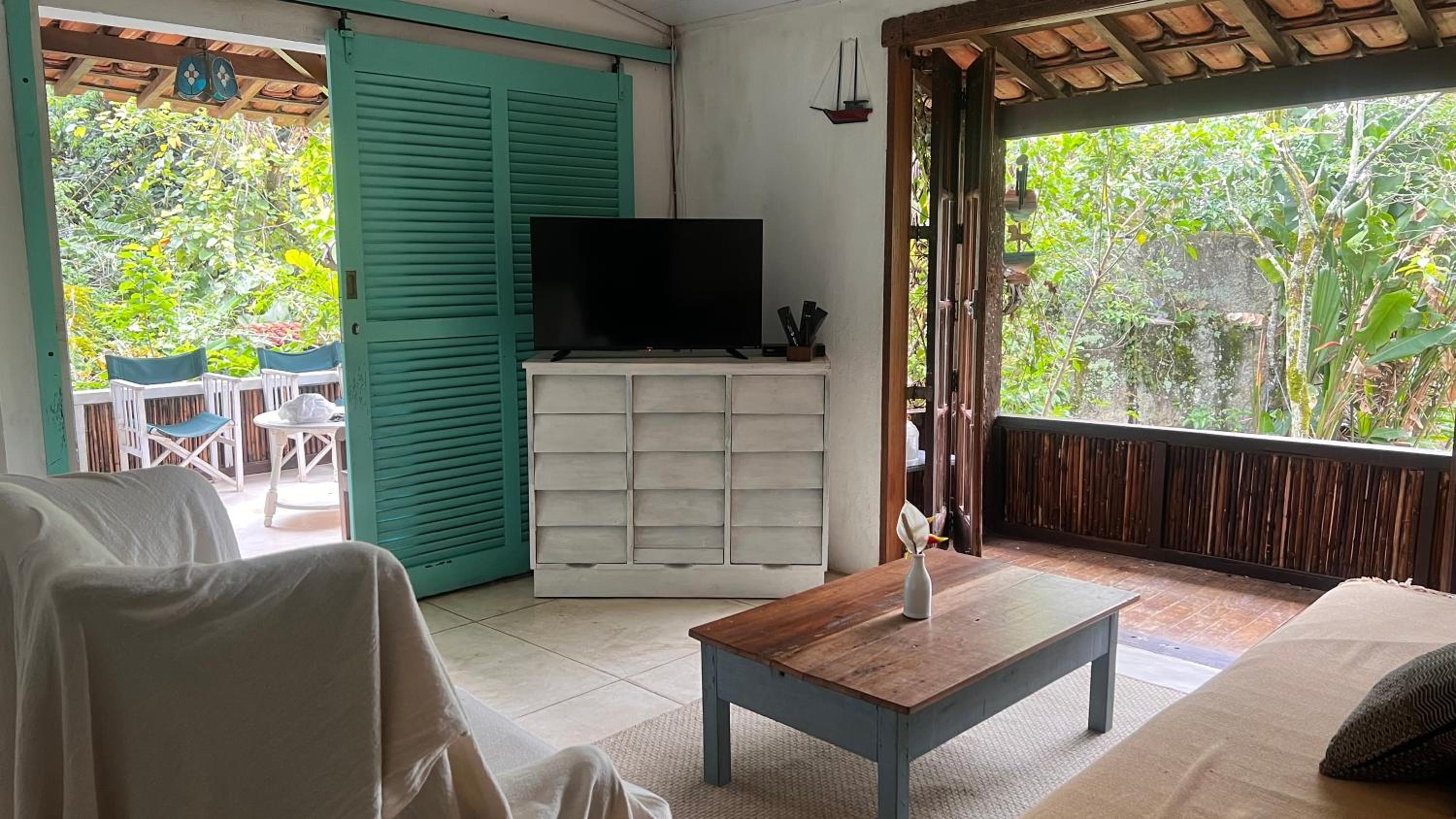 Casa de praia despojada