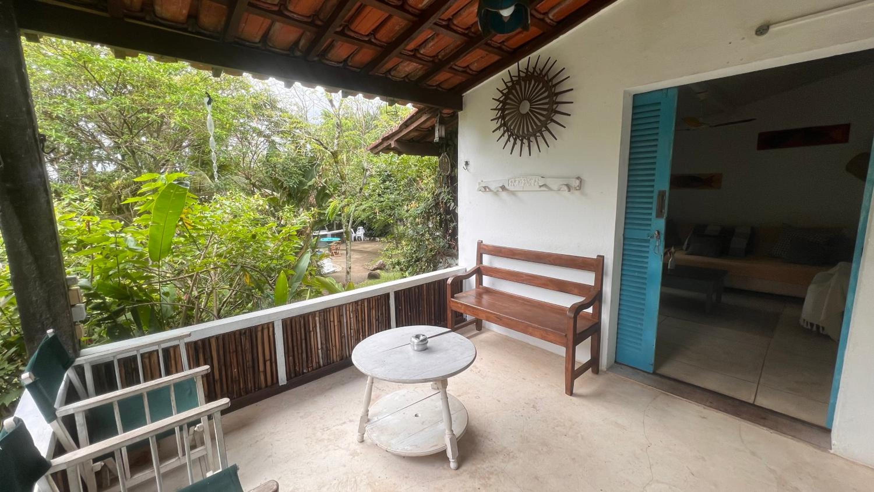 Casa de praia despojada