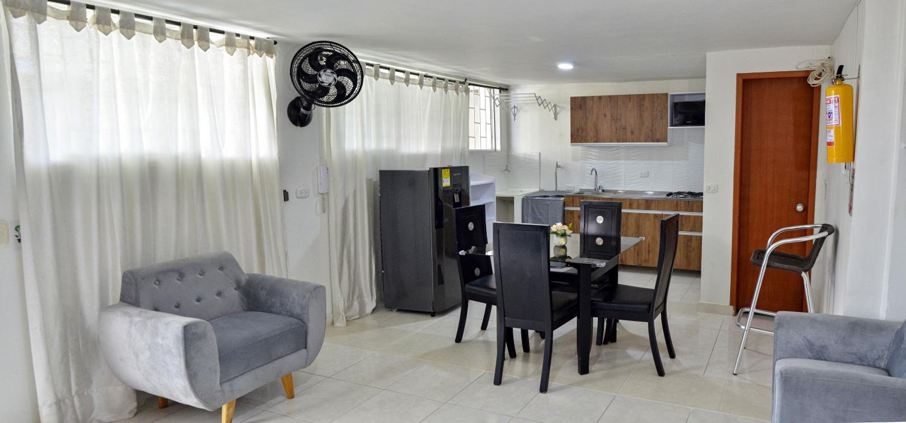 Apartamento con vista al mar en el Rodadero