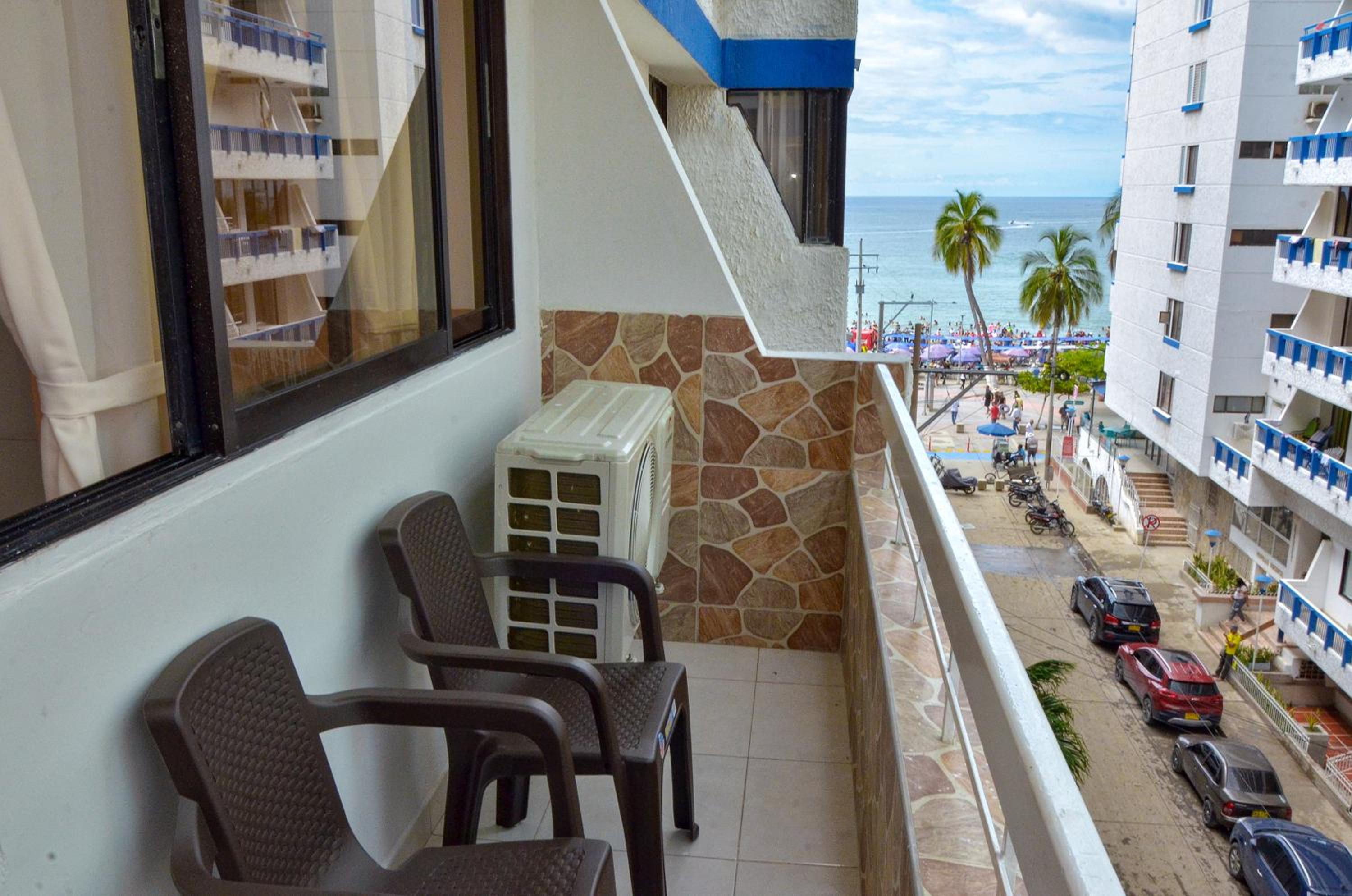 Apartamento con vista al mar en el Rodadero