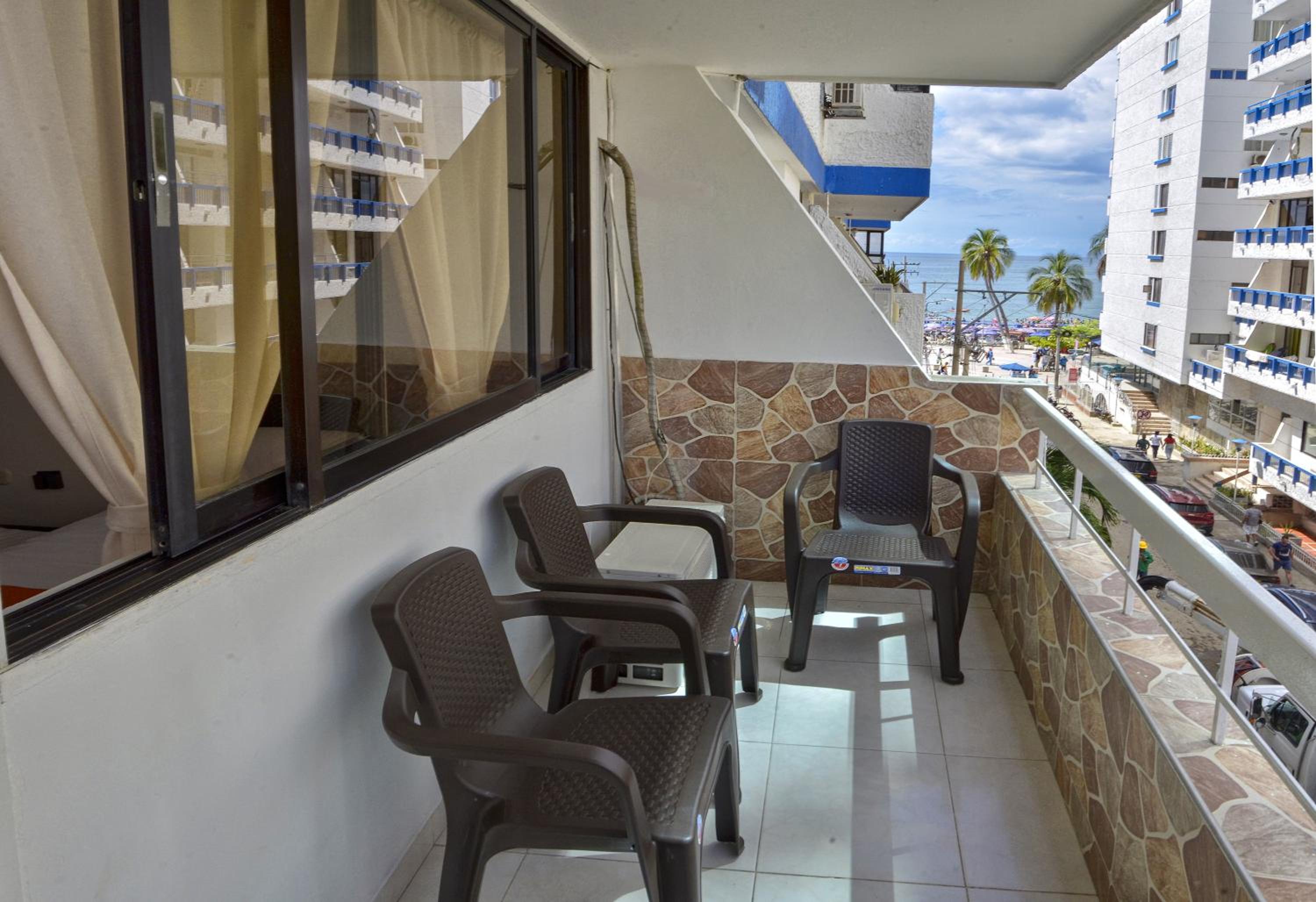 Apartamento con vista al mar en el Rodadero