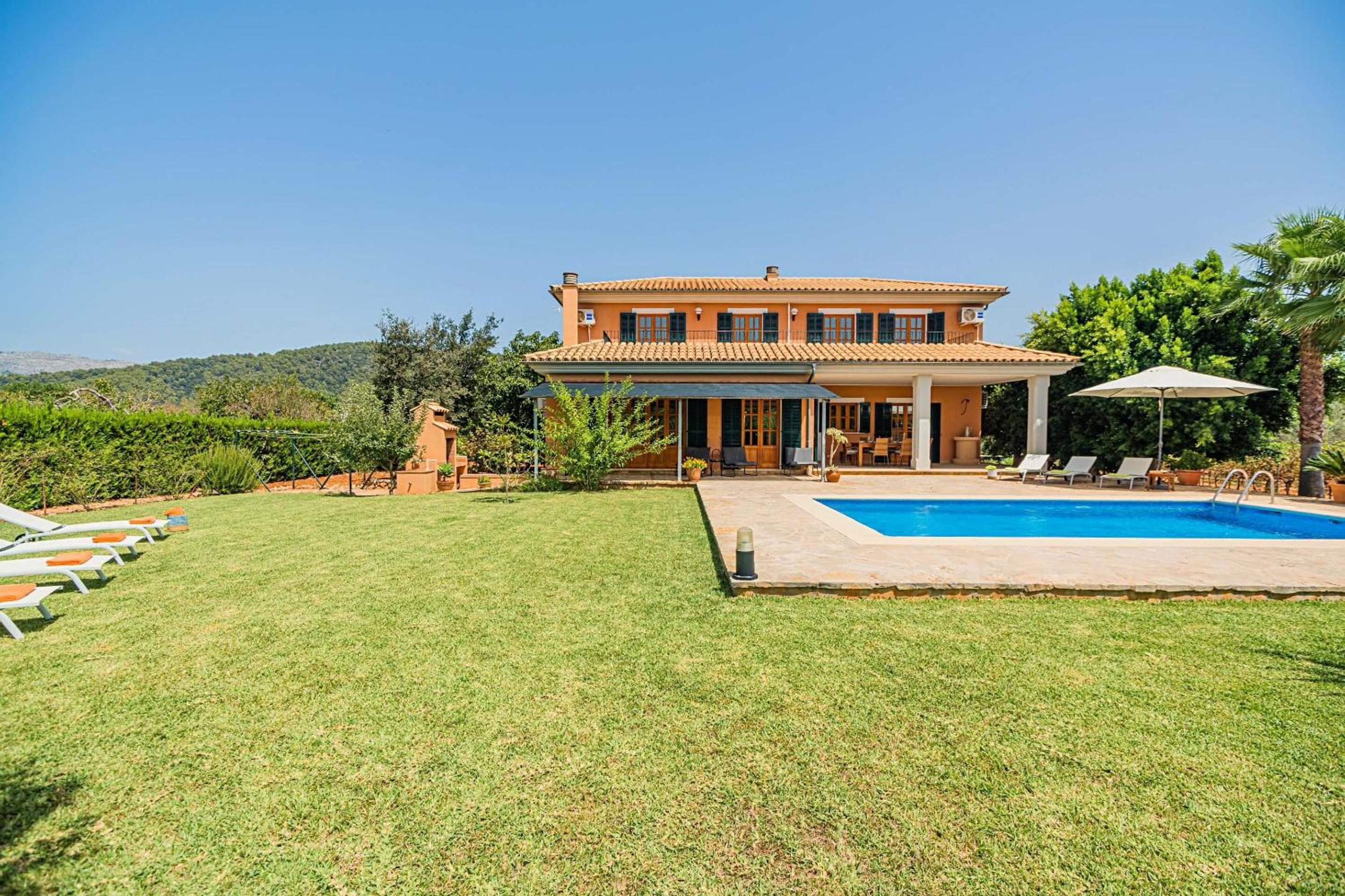 Beautiful Mallorca Villa Lluna Nova 4 Bedrooms Fully AirConditioned Interior Private Pool Sa Pobla