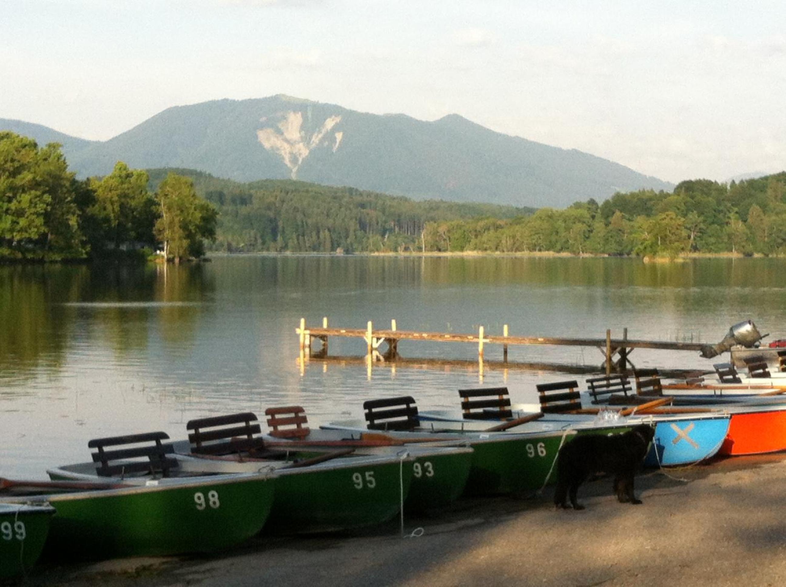 Ruheoase mit Bergblick im Zentrum Murnaus