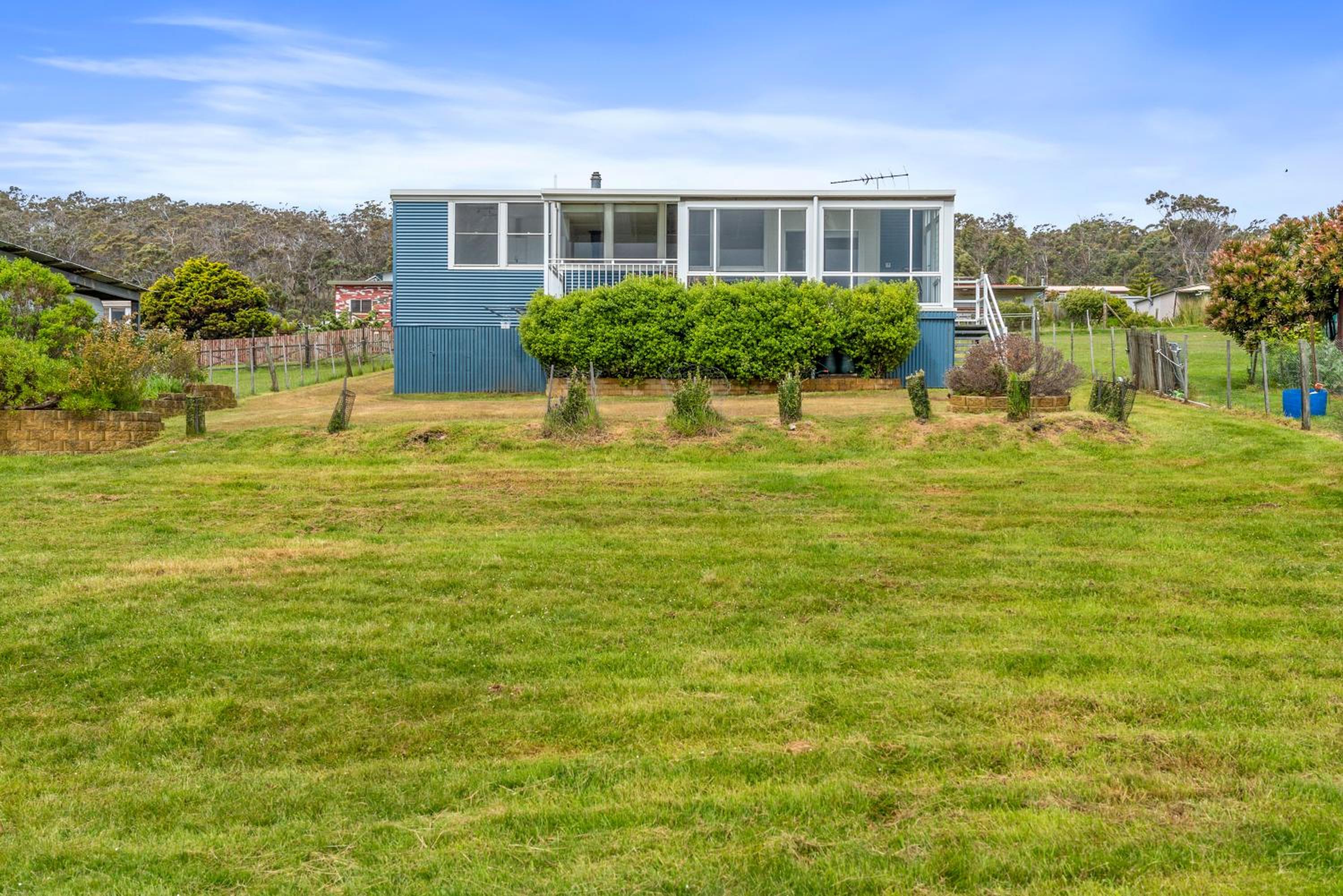 Blue Cottage Bruny Island view 2
