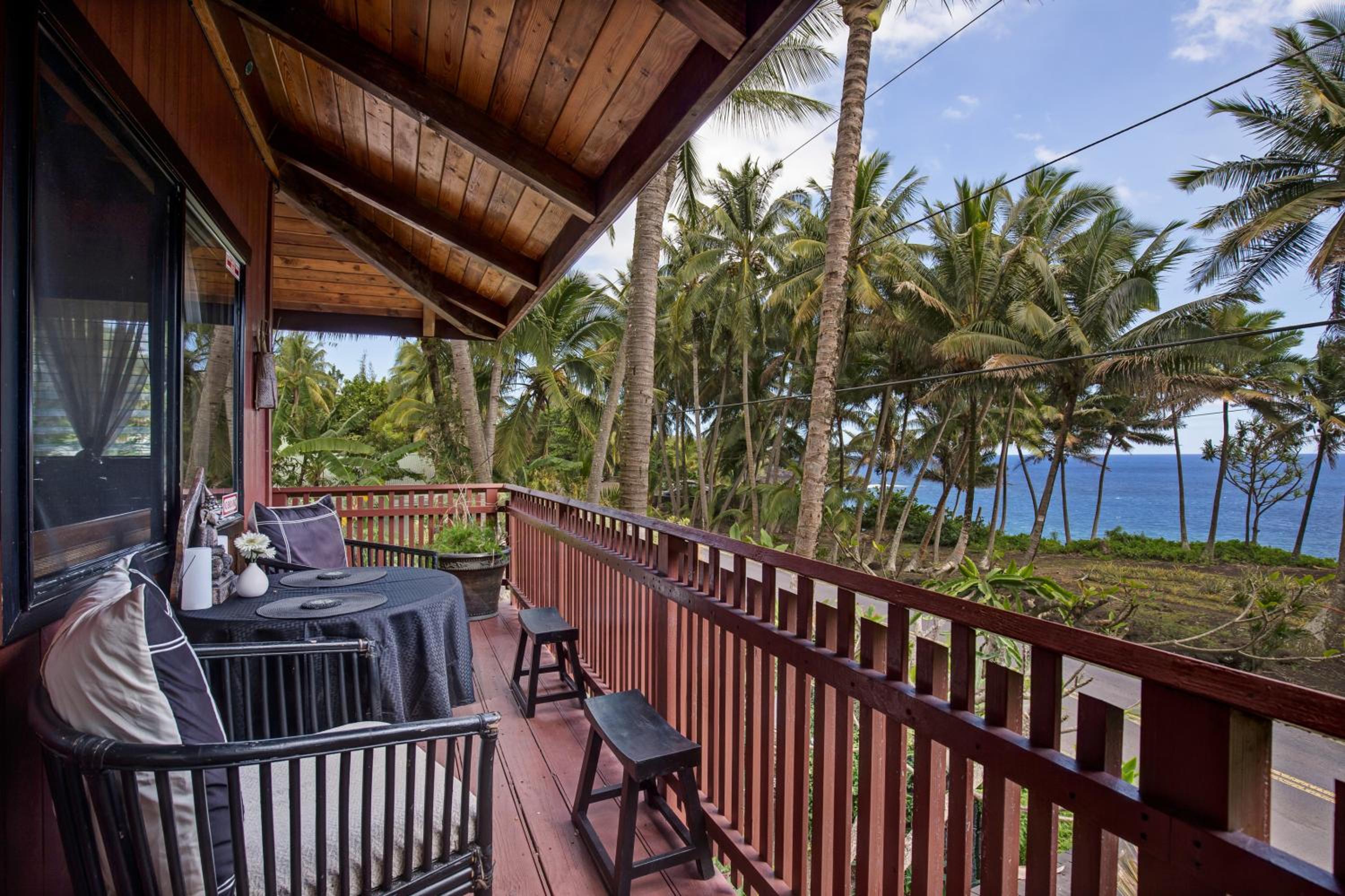 The Bali House and Cottage at Kehena Beach Hawaii view 2