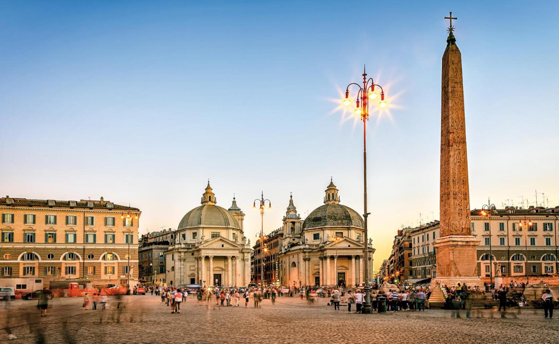 Spanish Steps Rome View