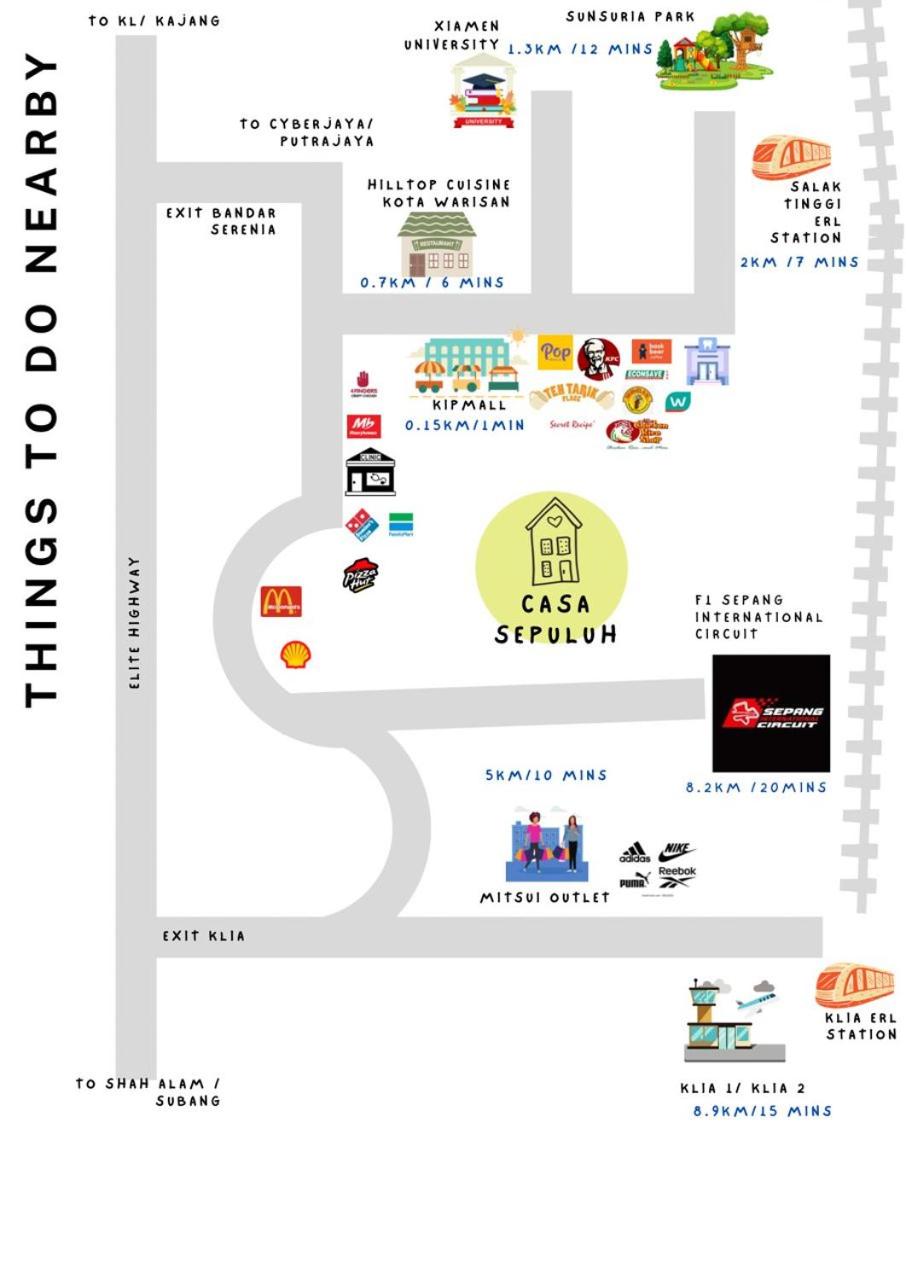 Top Klia Transit & Connected to KIP Mall at Casa 10 view 4