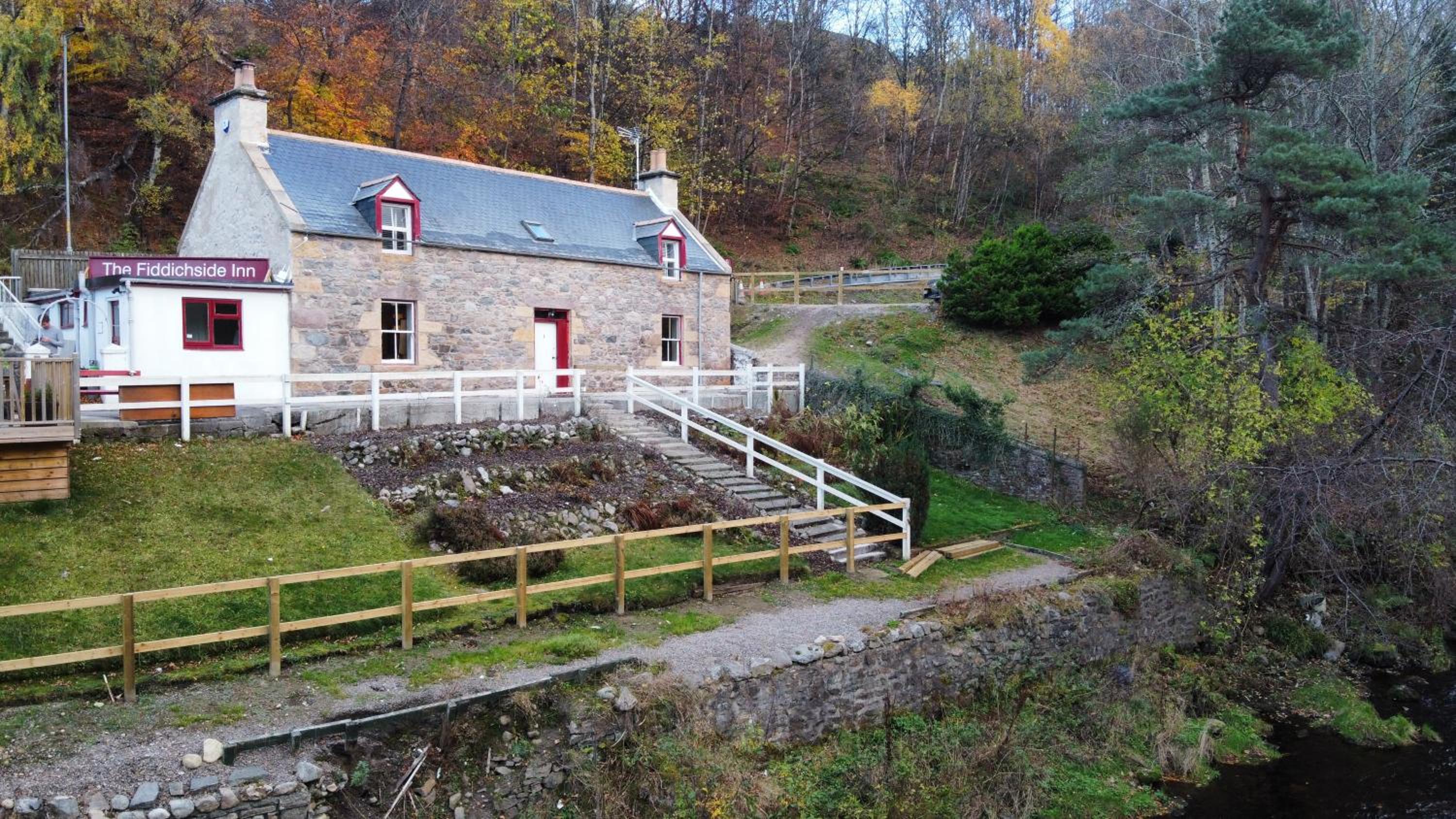 The Fiddichside Inn view 2