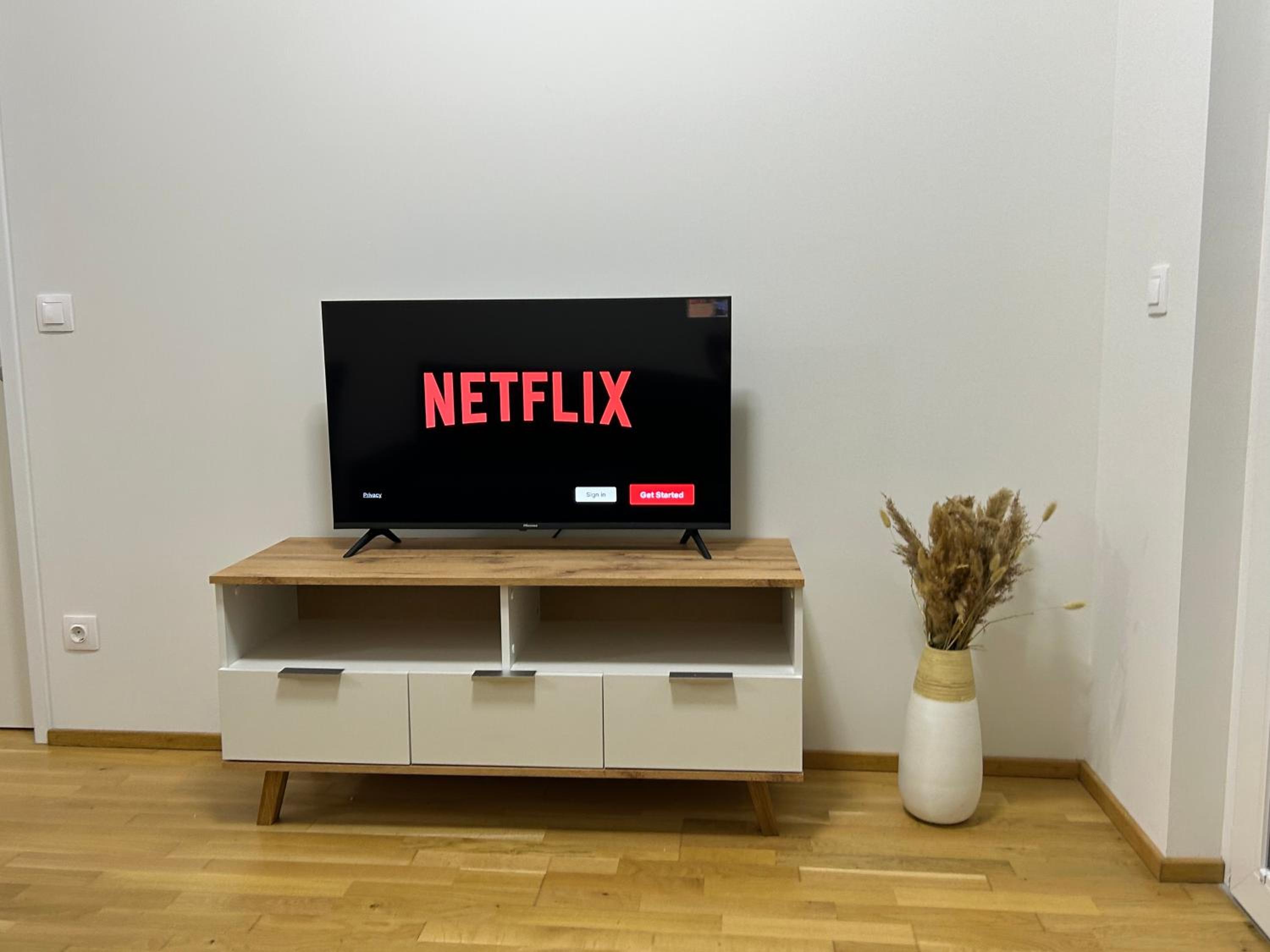 55 m2 Stylish Apartment with Balcony and Netflix