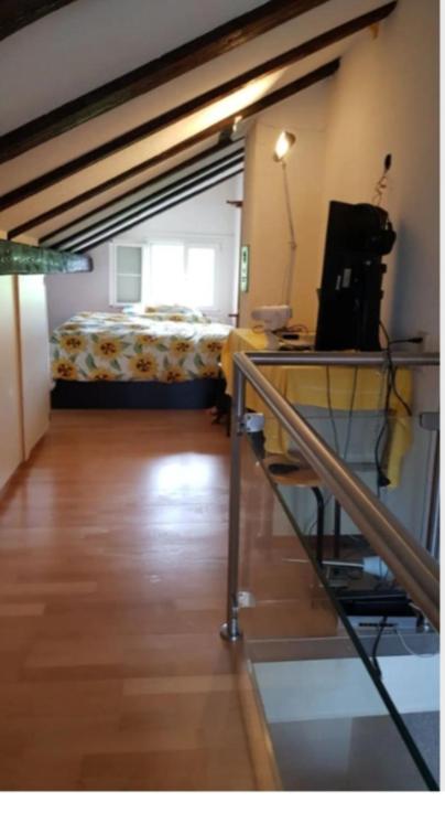 Rooftop double bedroom
