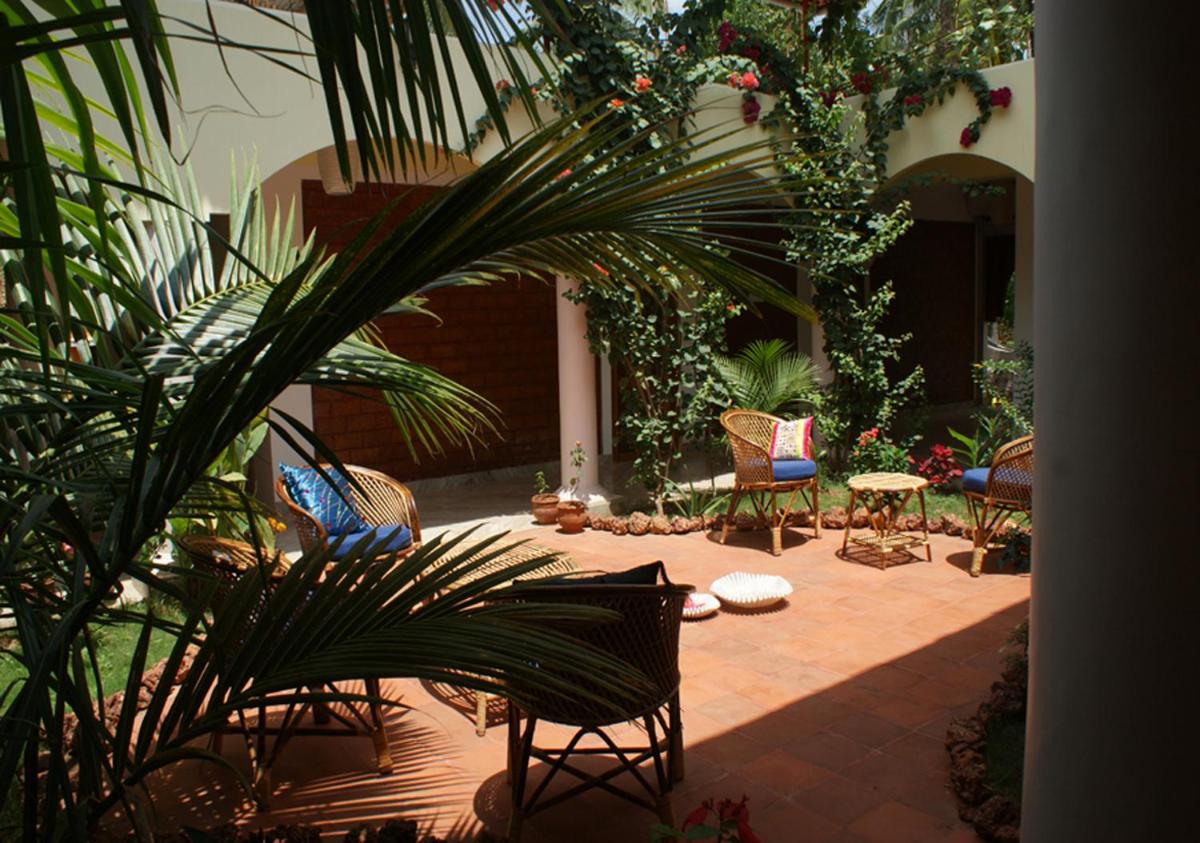 outdoor BBQ area