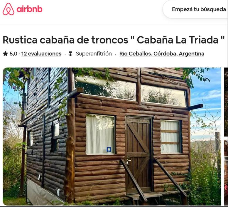 Cabaña La Triada Pileta Privada Grupo Cabaña La Triada