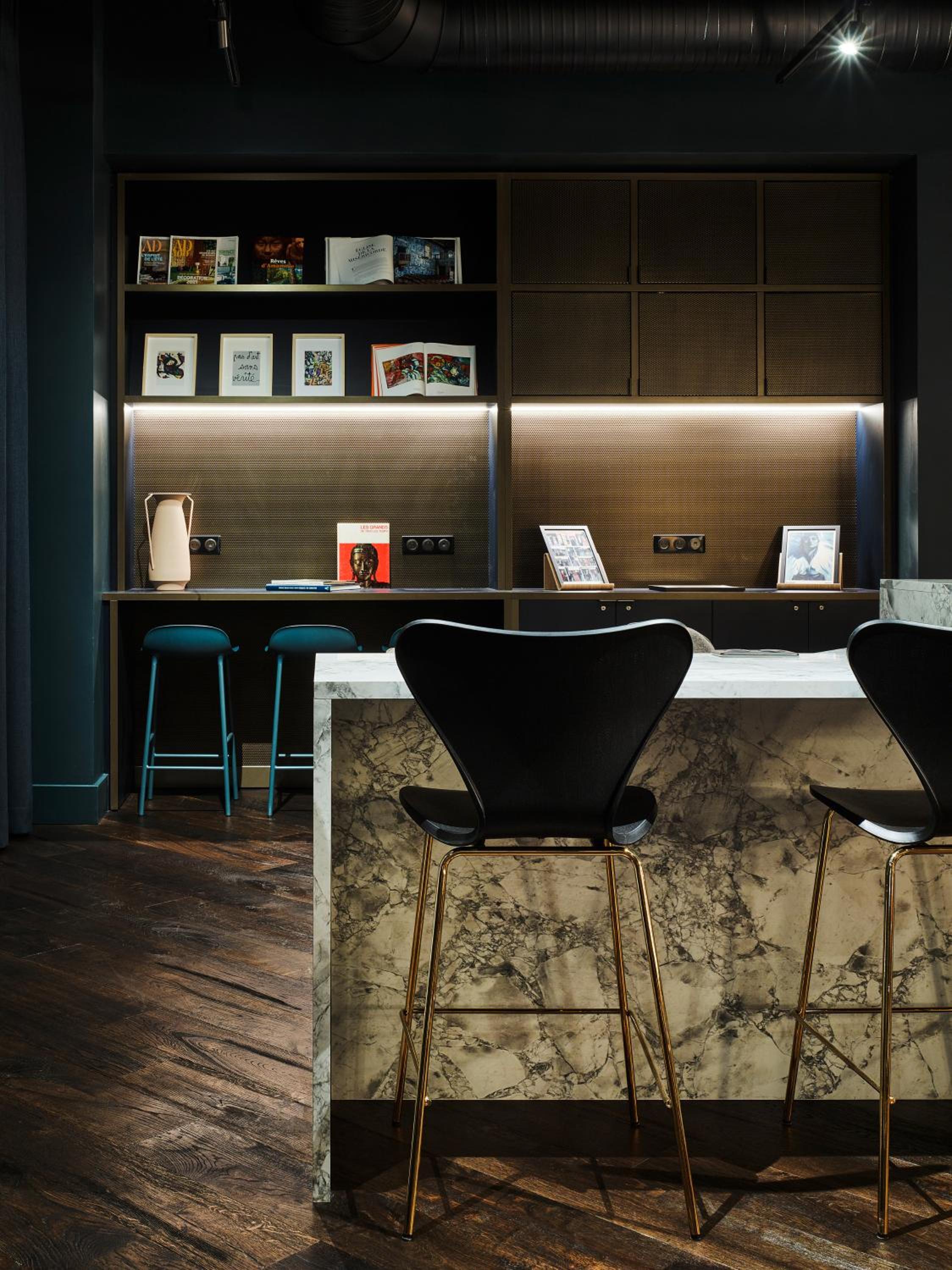 hotel reception