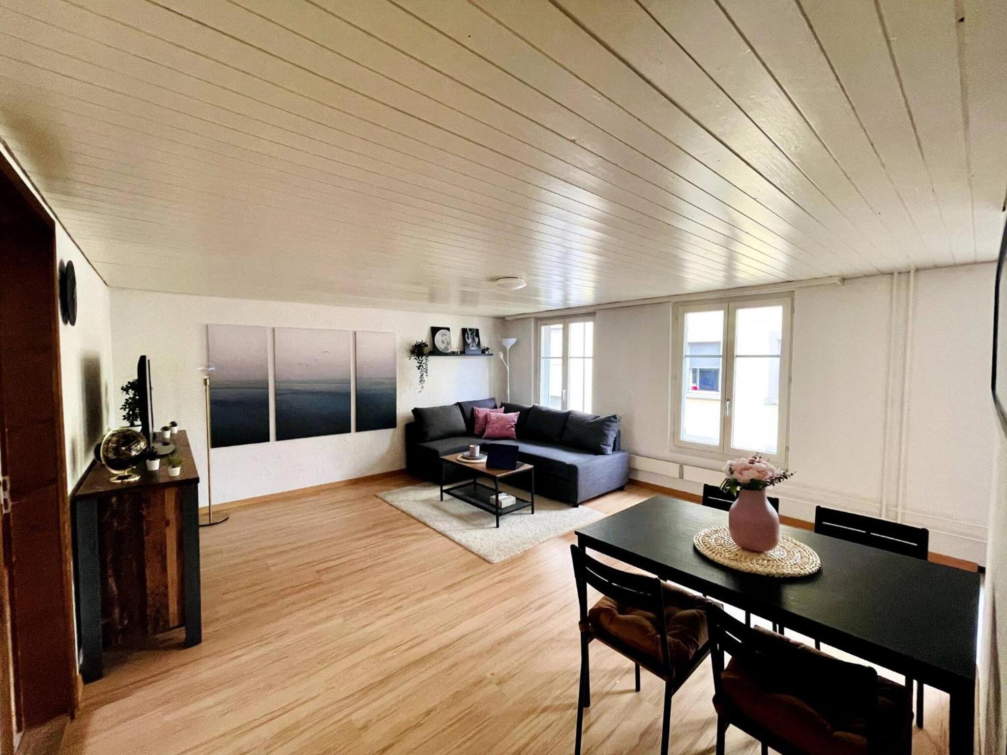 Newly furnished beautiful old building apartment in the center with Apple TV view 5