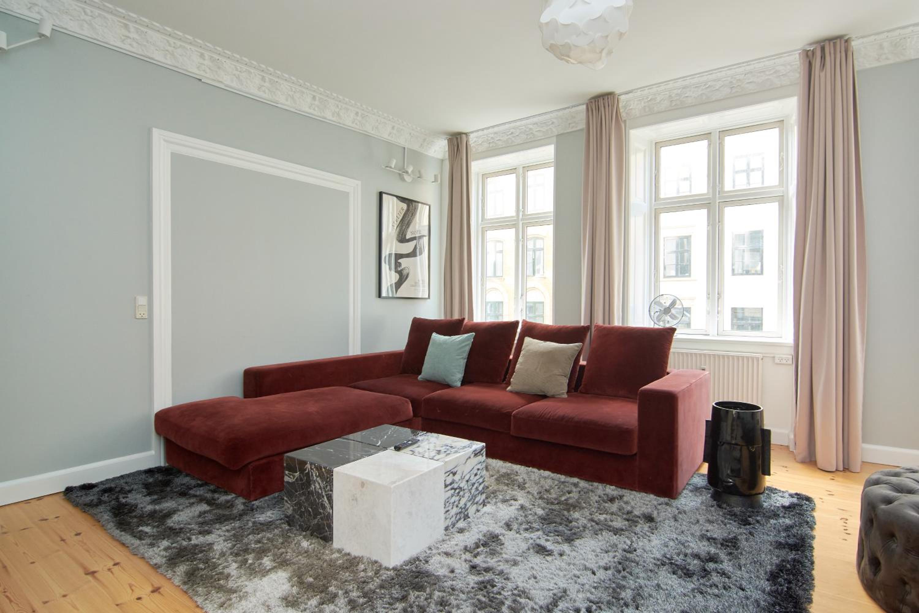 Large Modern Flats By Meat Packing District in central Copenhagen