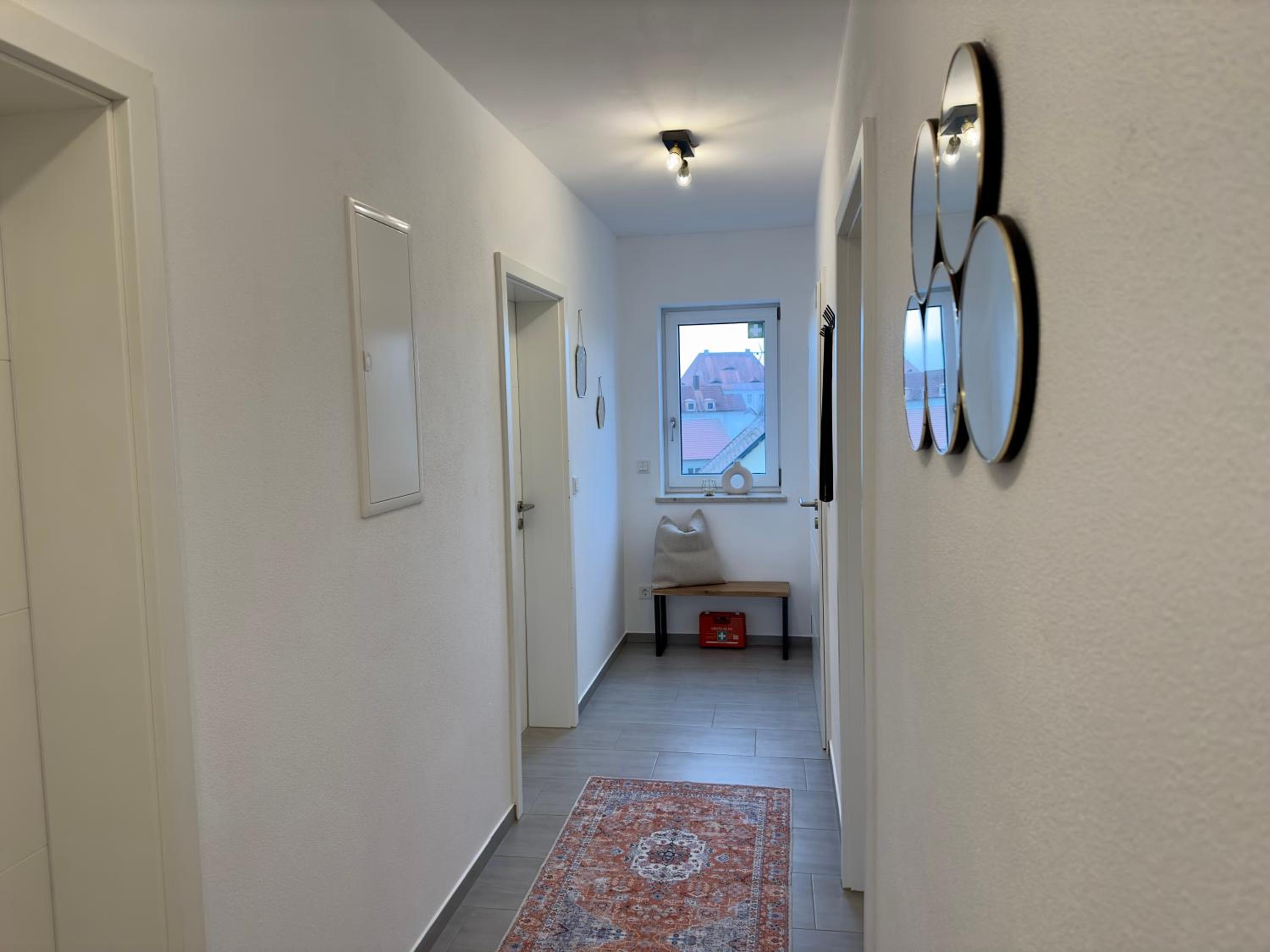 KUELhome - Moderne Wohnung mit Küche & Parkplatz Ausblick auf den bayerischen Wald