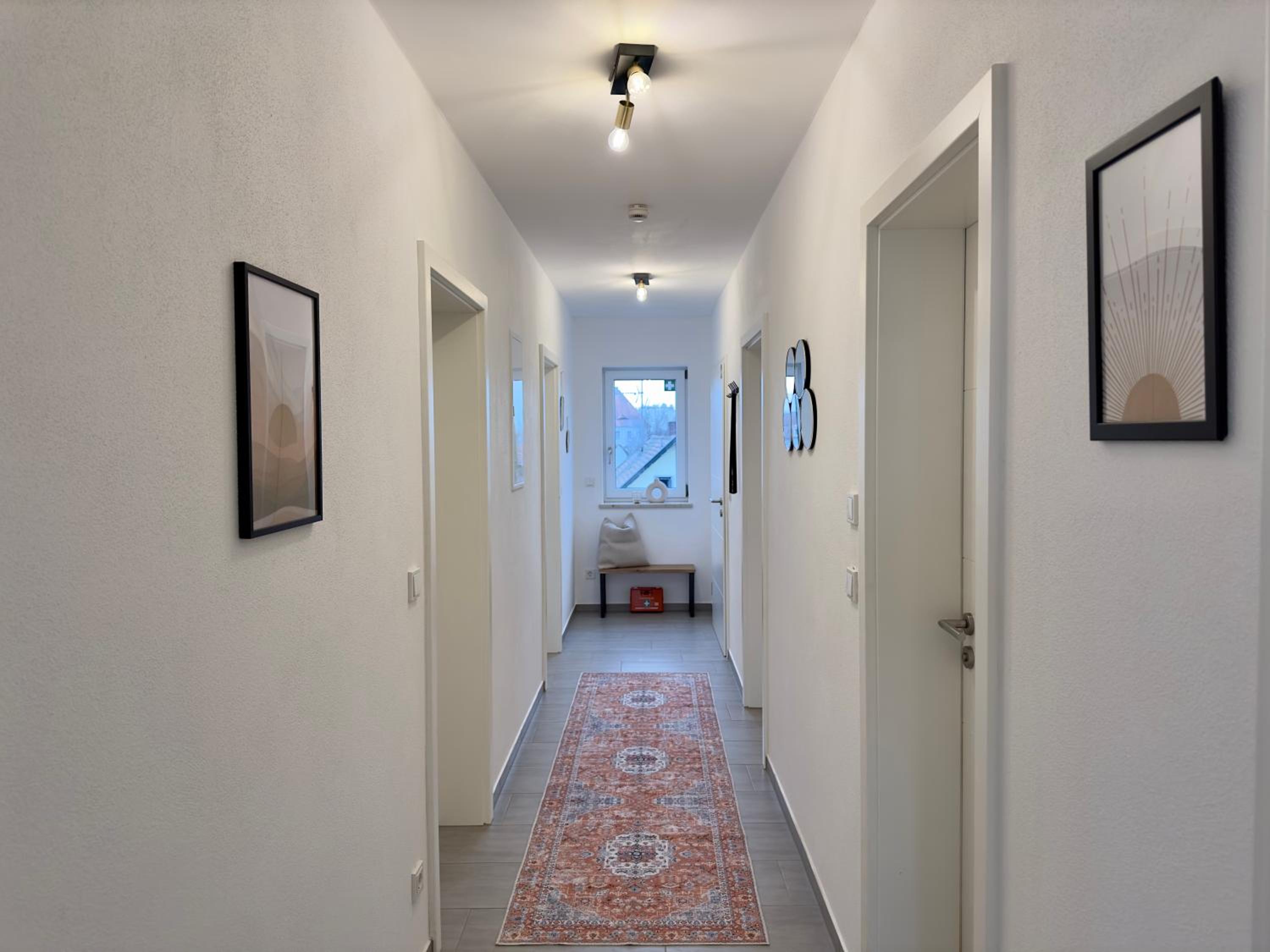 KUELhome - Moderne Wohnung mit Küche & Parkplatz Ausblick auf den bayerischen Wald