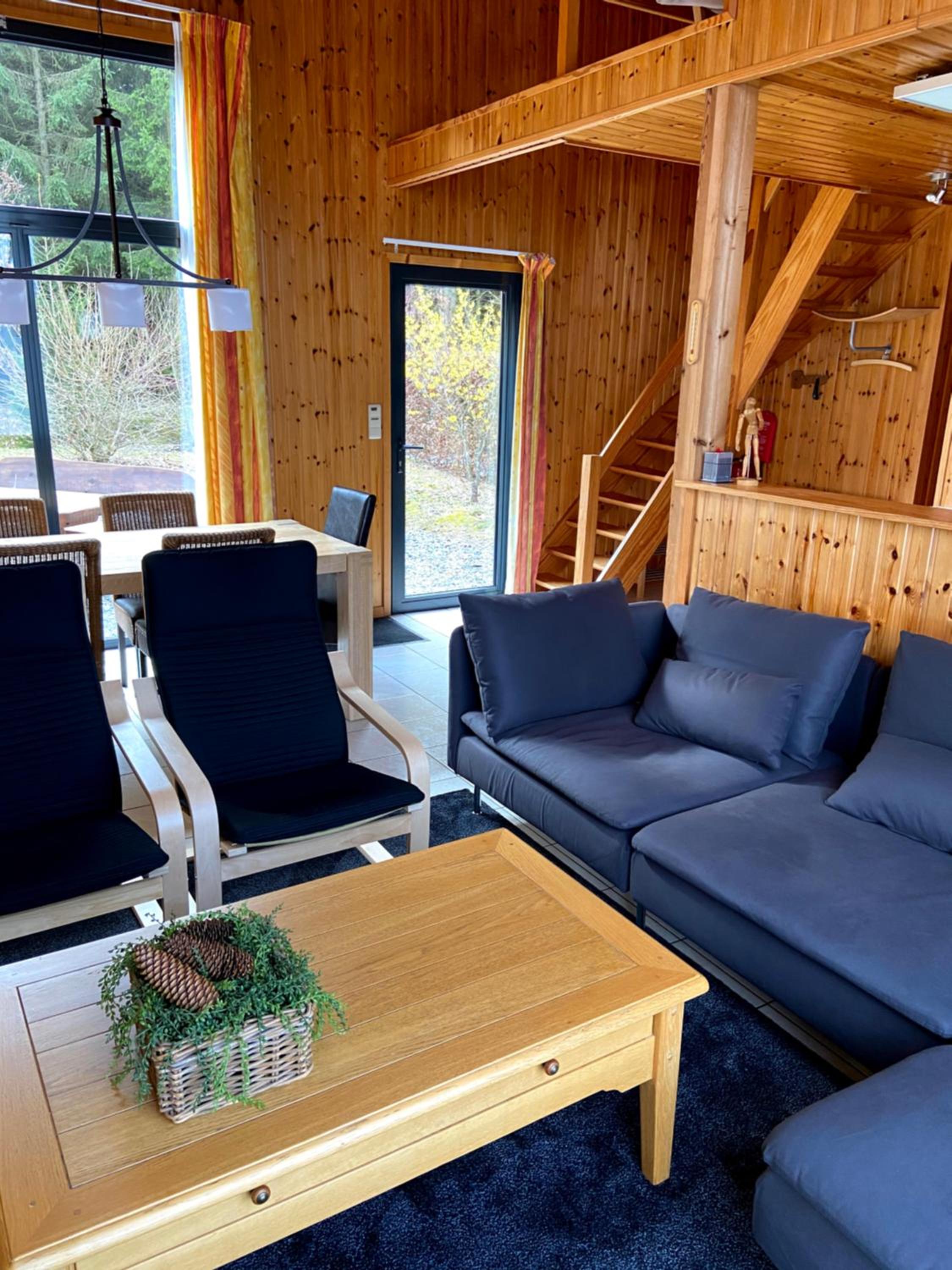 Cabin in the woods view 3
