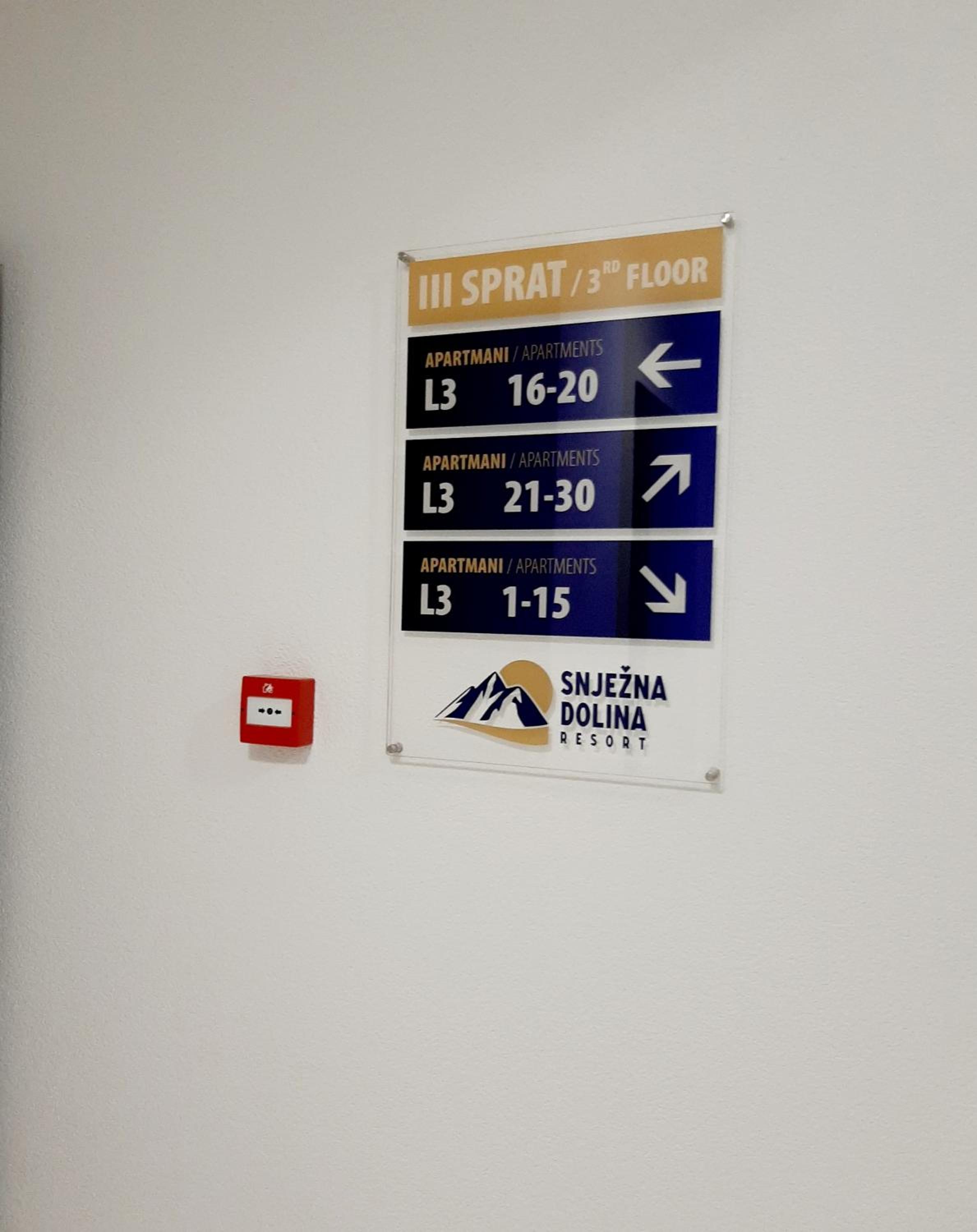 Apartman Winter night Snježna dolina