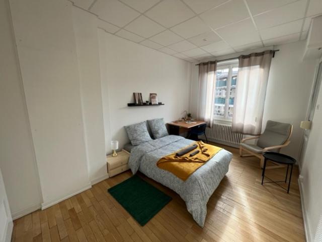 Chambres privées -Private room- dans un spacieux appartement - 100m2 centre proche gare view 3