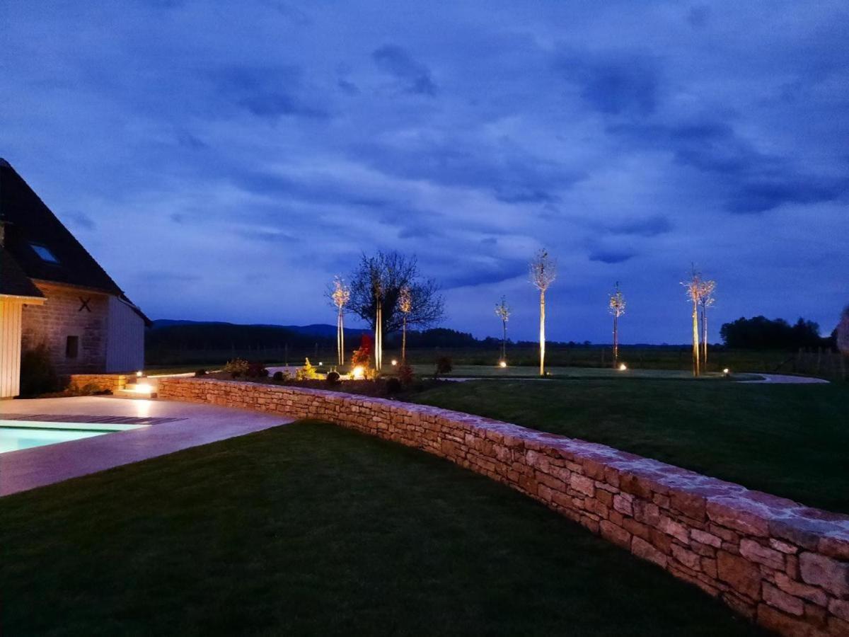 outdoor BBQ area