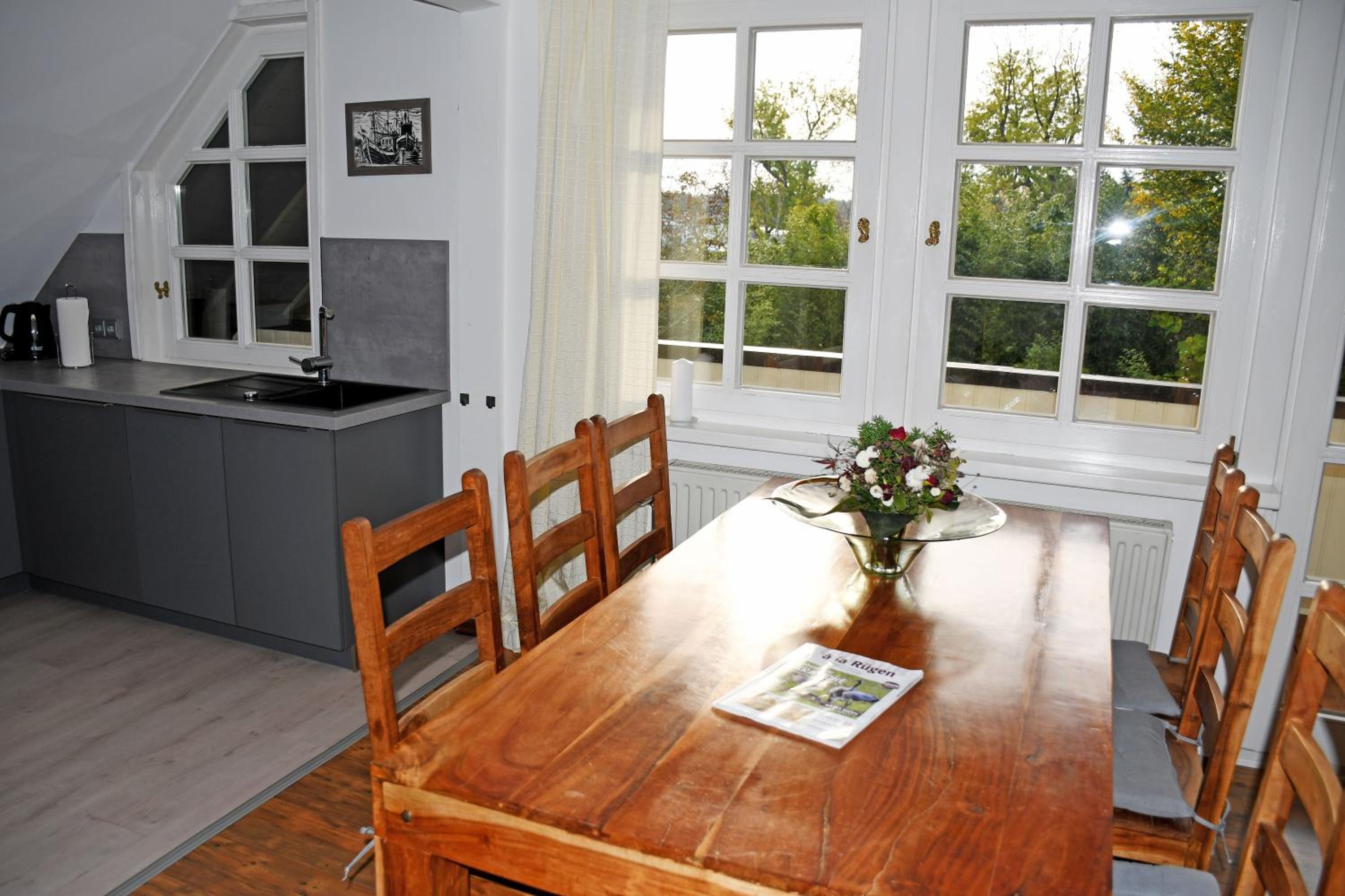 Reetdachfachwerkvilla am Wiesengrund