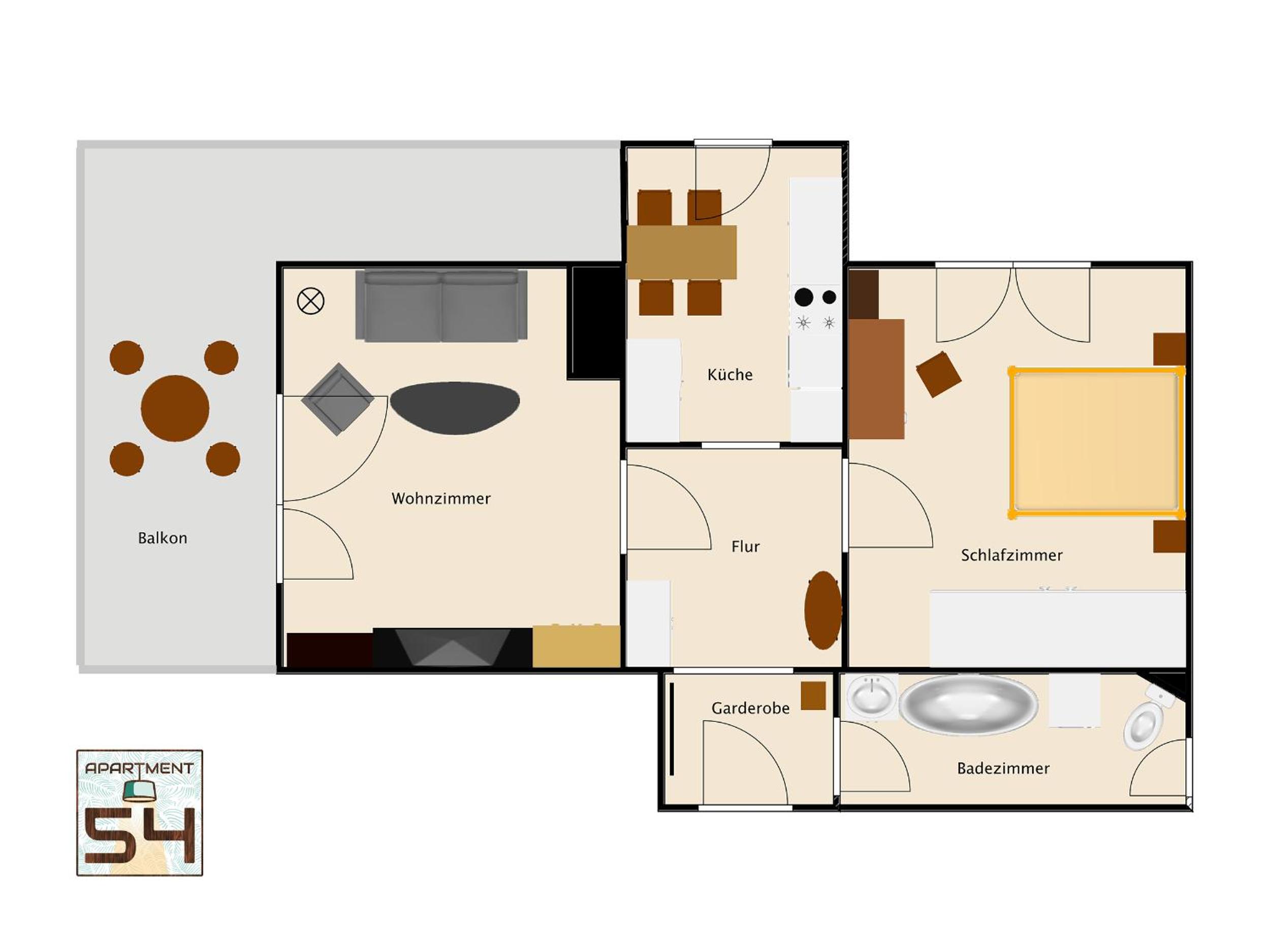 Apartment 54 - 4 Sterne Ferienwohnung in Bad Arolsen
