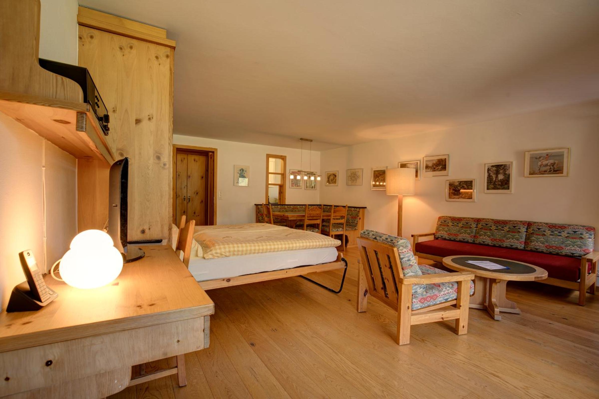 Chesa Munteratsch 2-Zimmerwohnung 101 Typ E