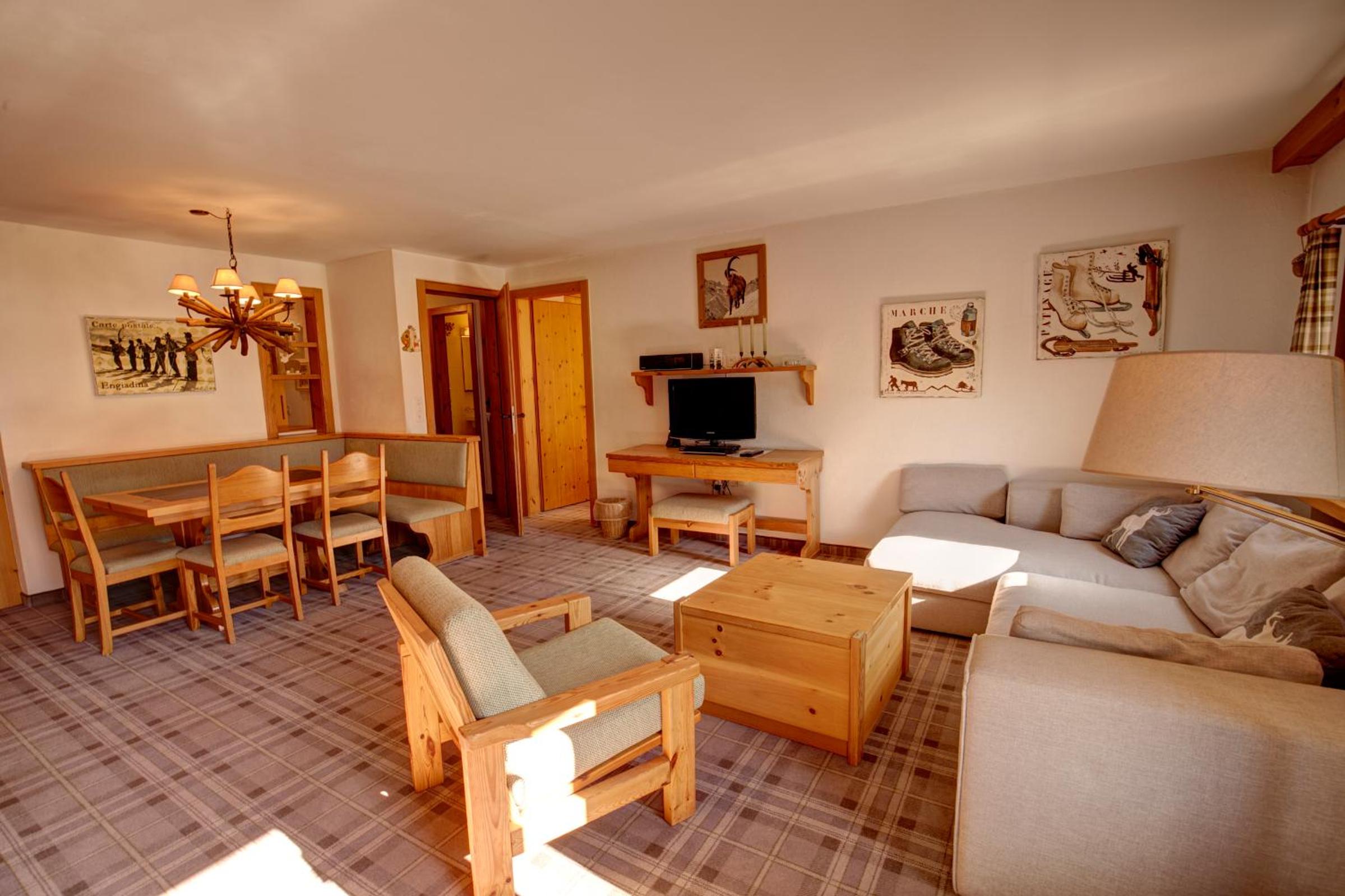 Chesa Munteratsch 2-Zimmerwohnung 102 Typ E