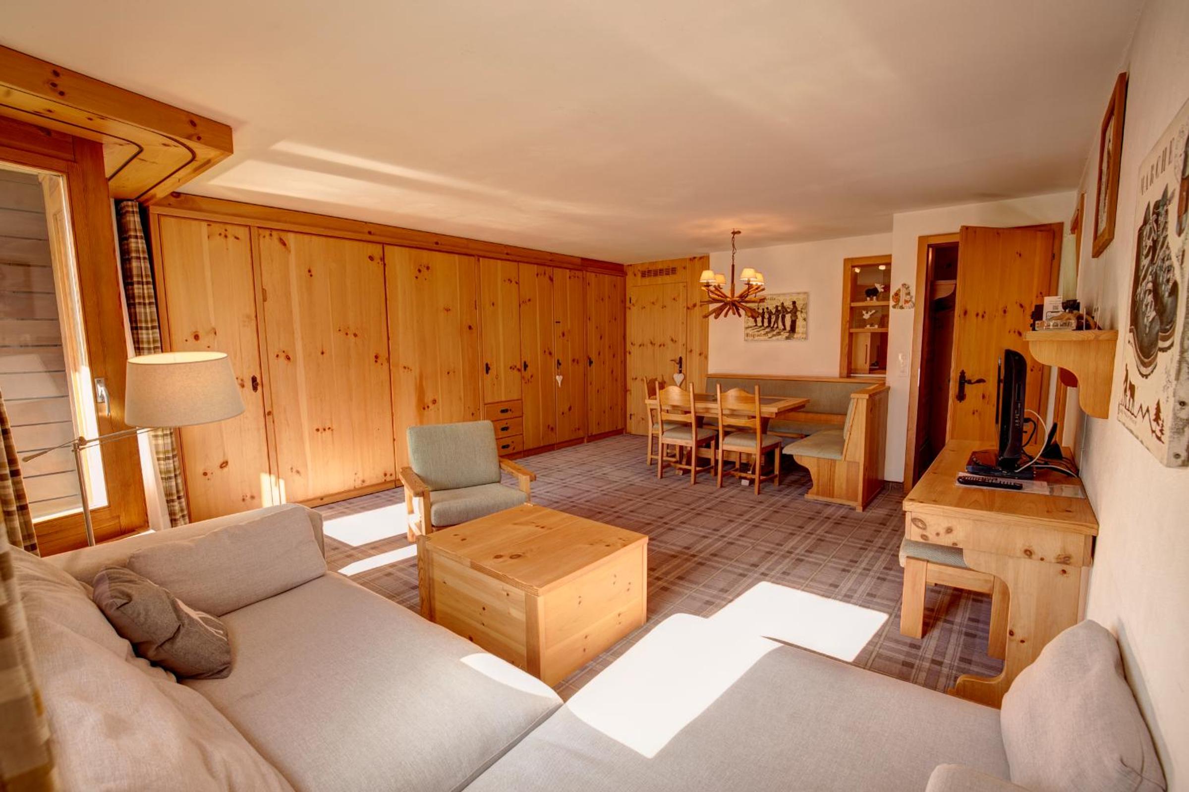 Chesa Munteratsch 2-Zimmerwohnung 102 Typ E