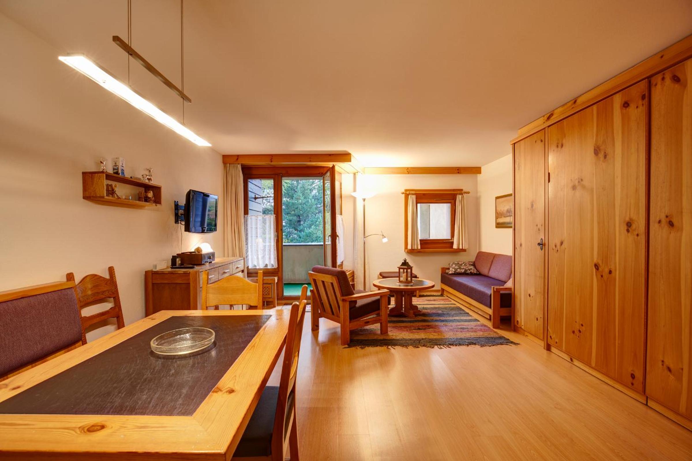 Chesa Munteratsch 1-Zimmerwohnung 307 Typ B view 3