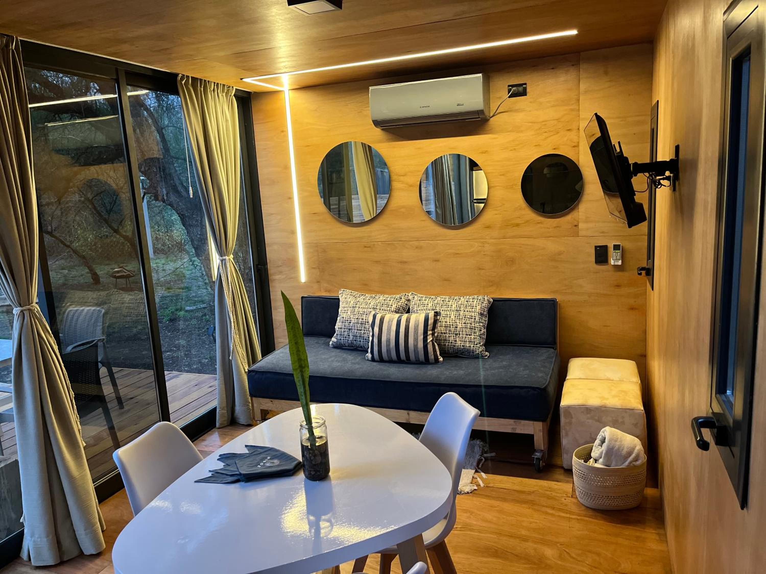 Cabañas con jacuzzi privado y vistas al cerro Champaquí