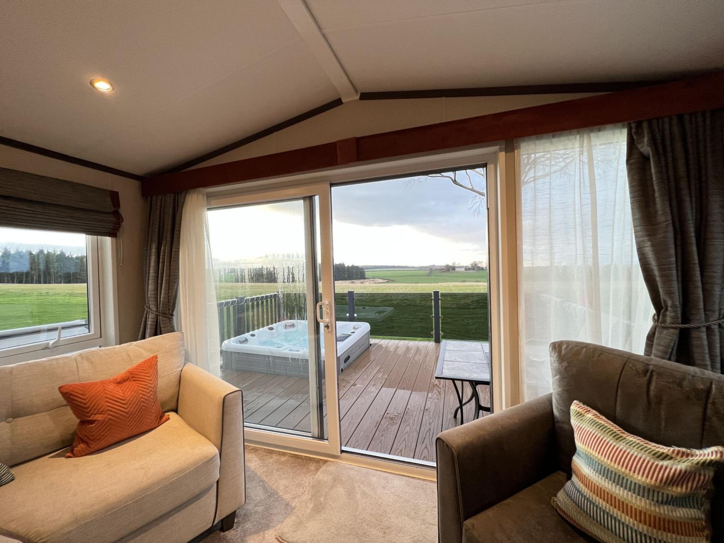The Coorie Neuk Hot Tub Lodge 34 Cameron, St Andrews view 2