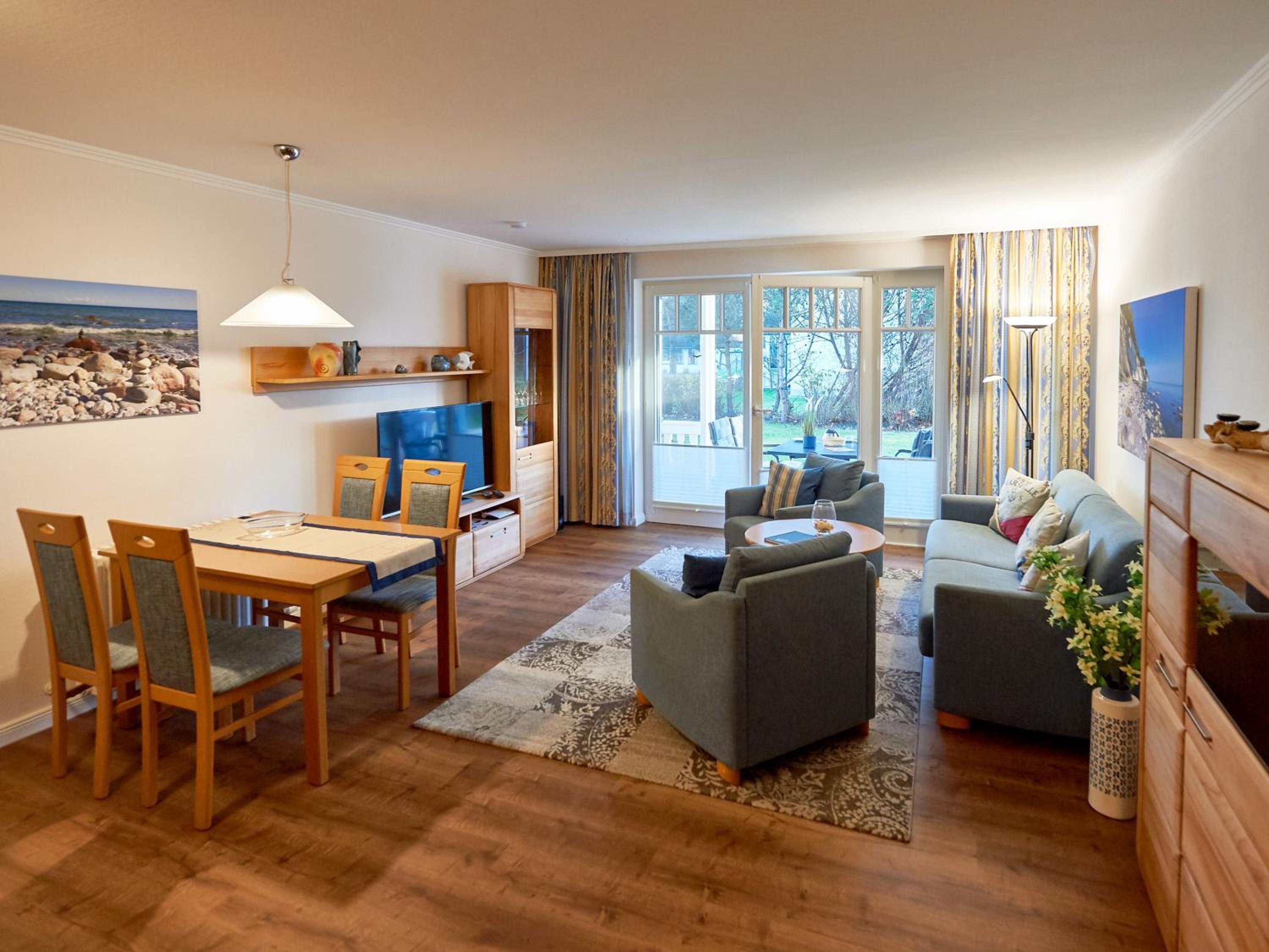 Dünenpark Binz - Wohnung 222 mit Terrasse strandnah