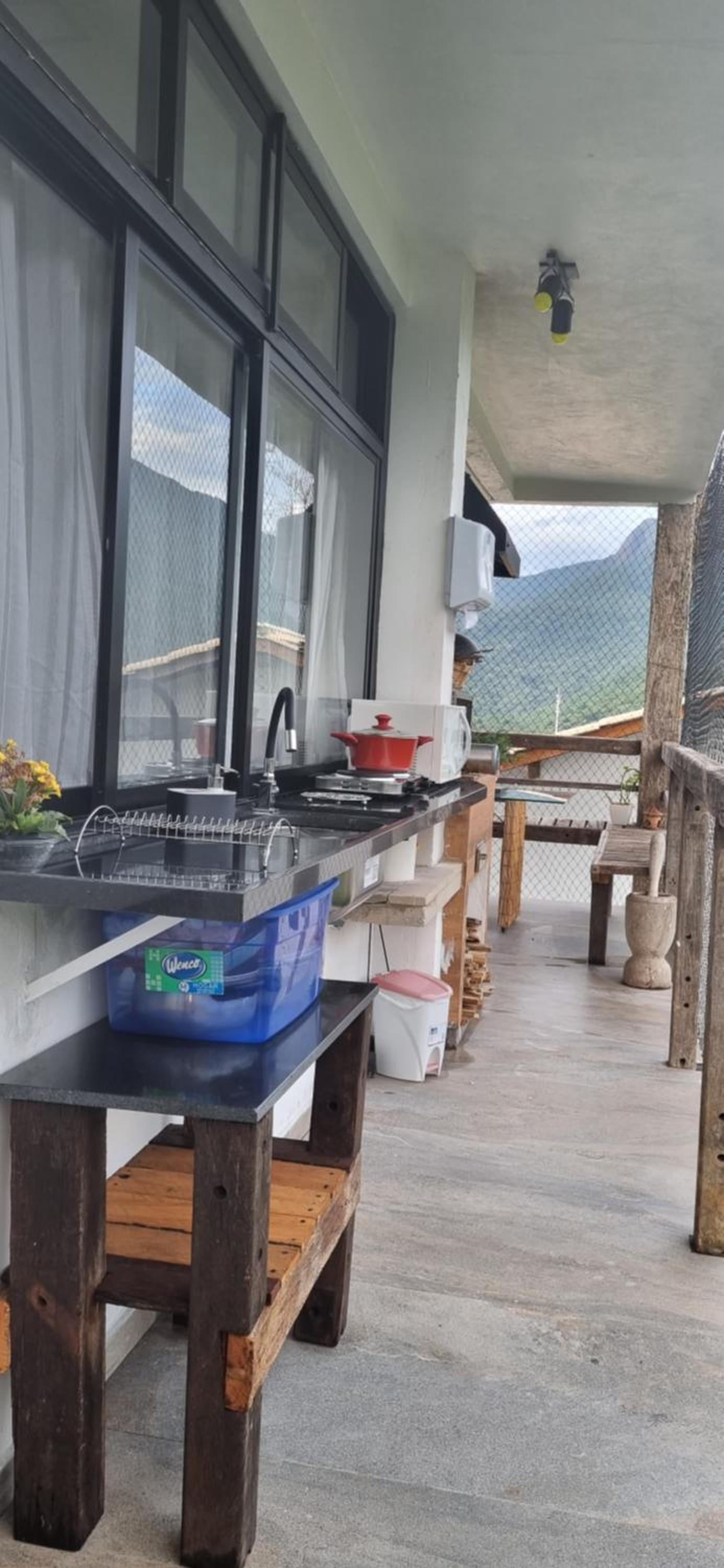 Suite completa Ilhabela - com varanda e vista panorâmica