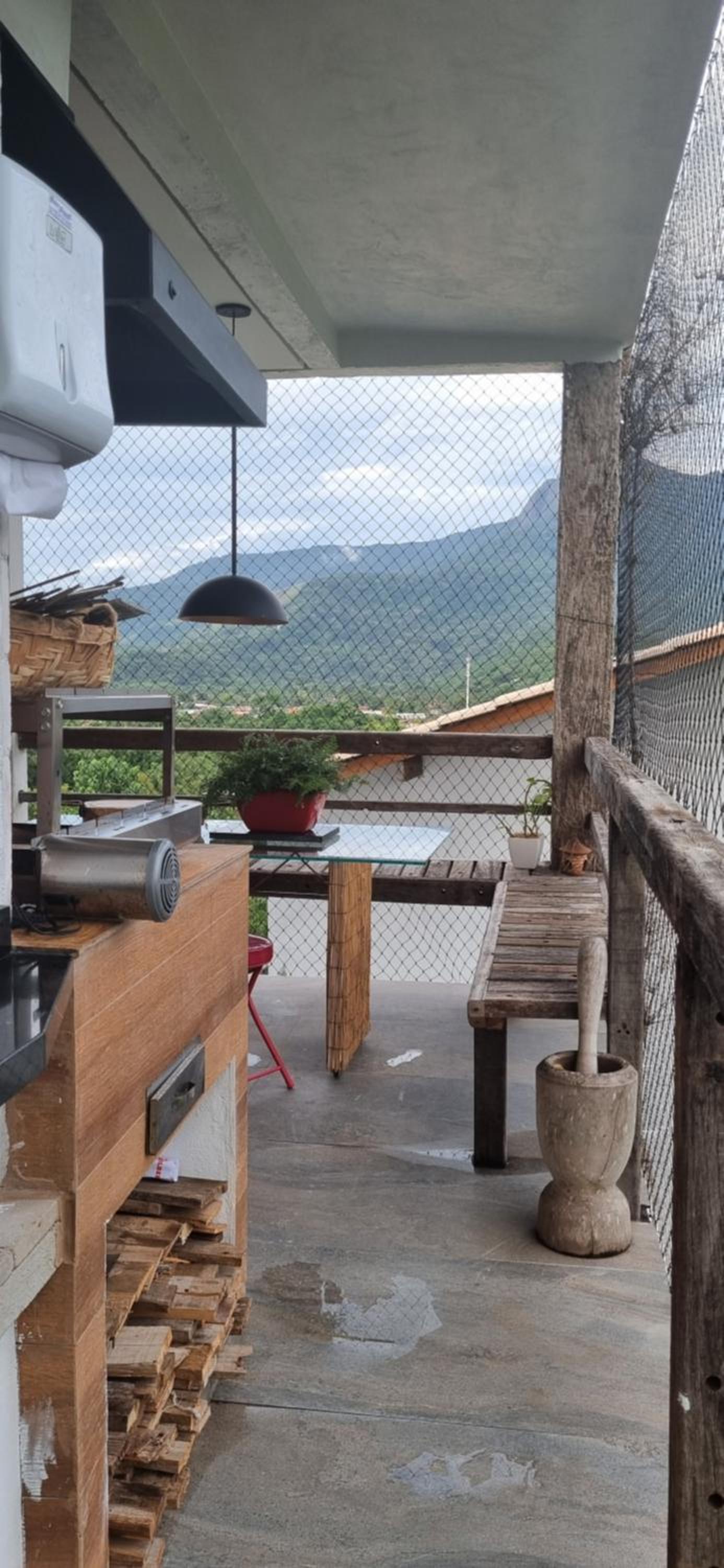 Suite completa Ilhabela - com varanda e vista panorâmica