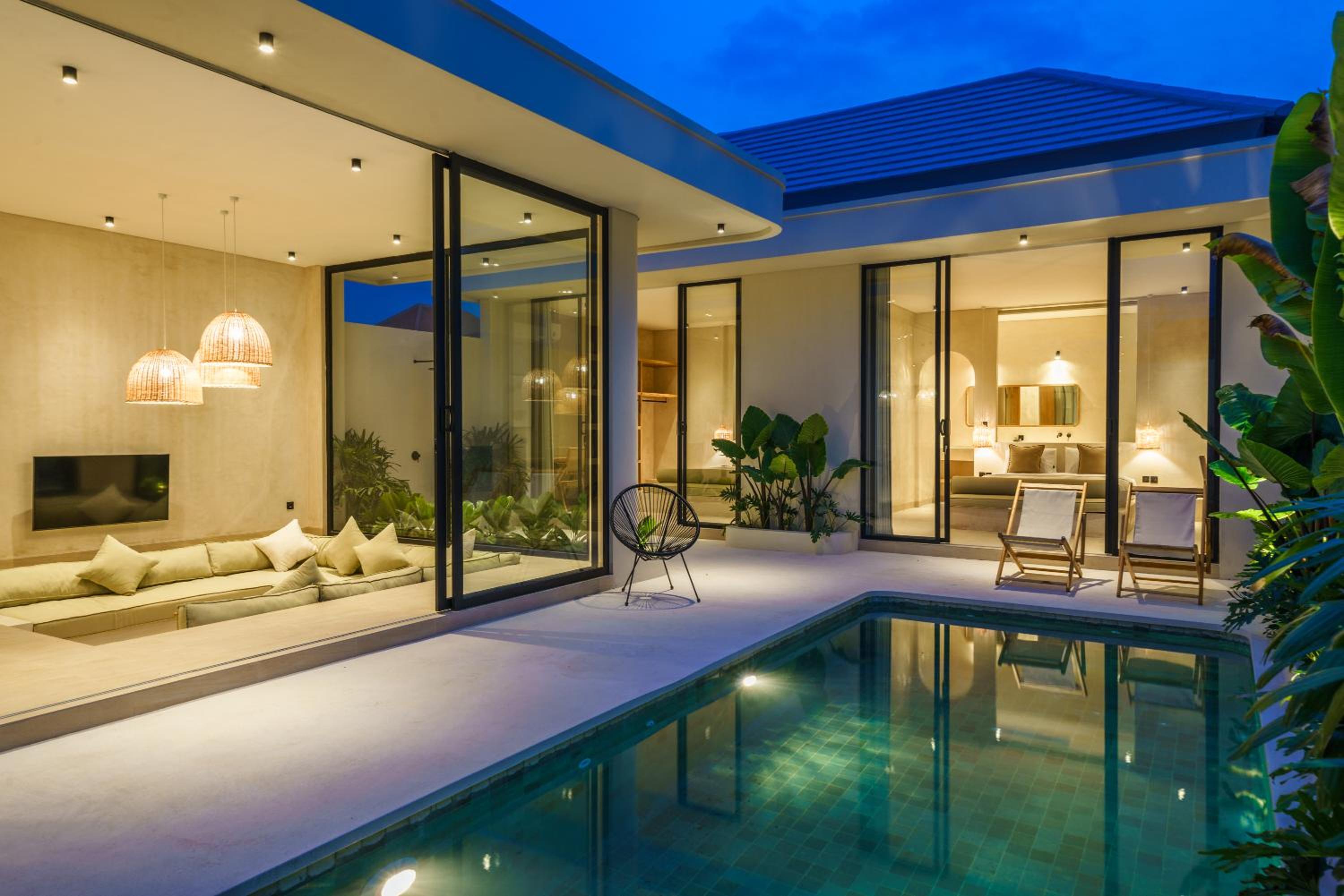 Villa Leros - Modern Chic 2BR Mediterranean Villa in Canggu!