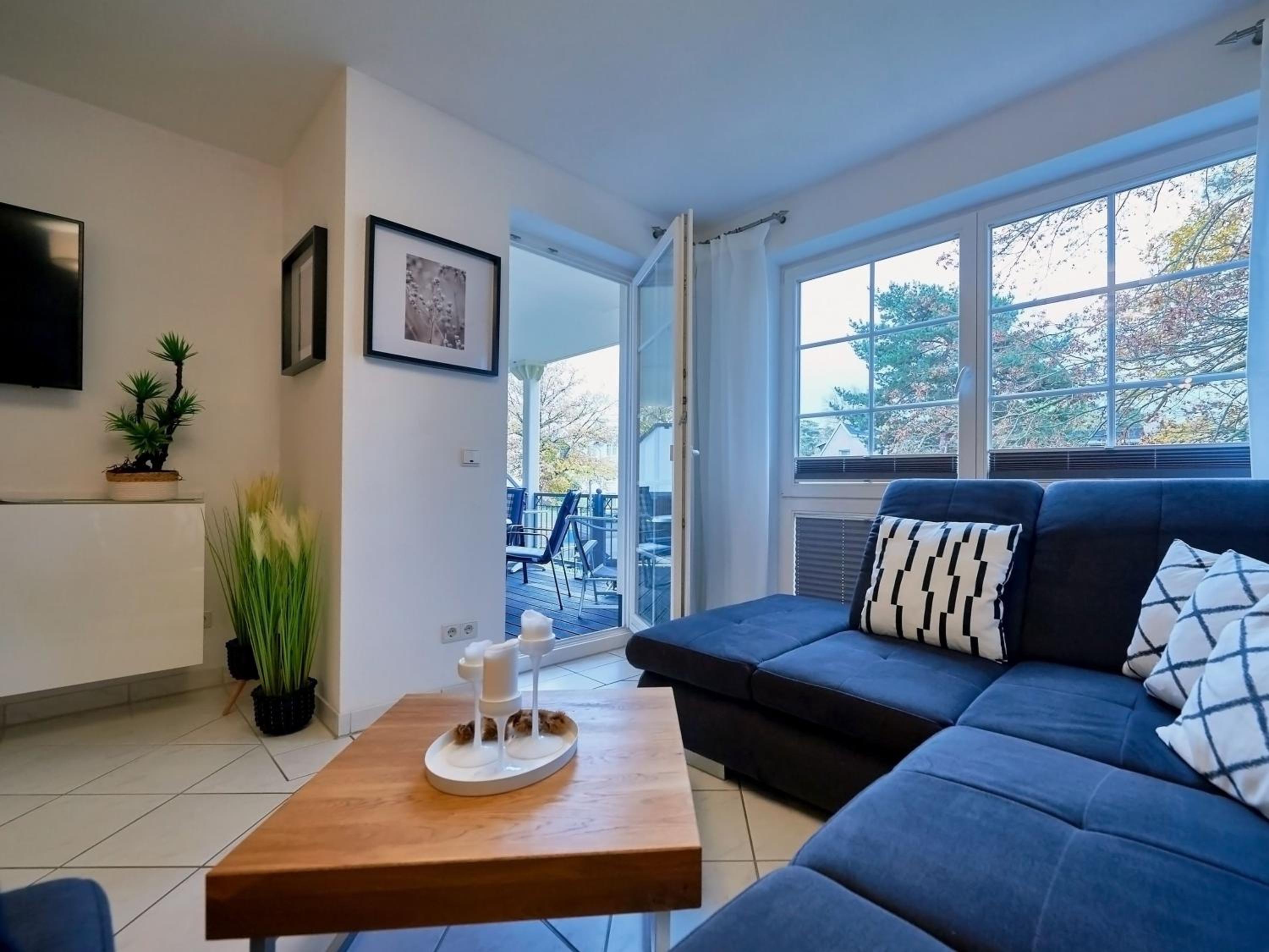 Villa MARA in Baabe - WG 7 strandnah mit Balkon